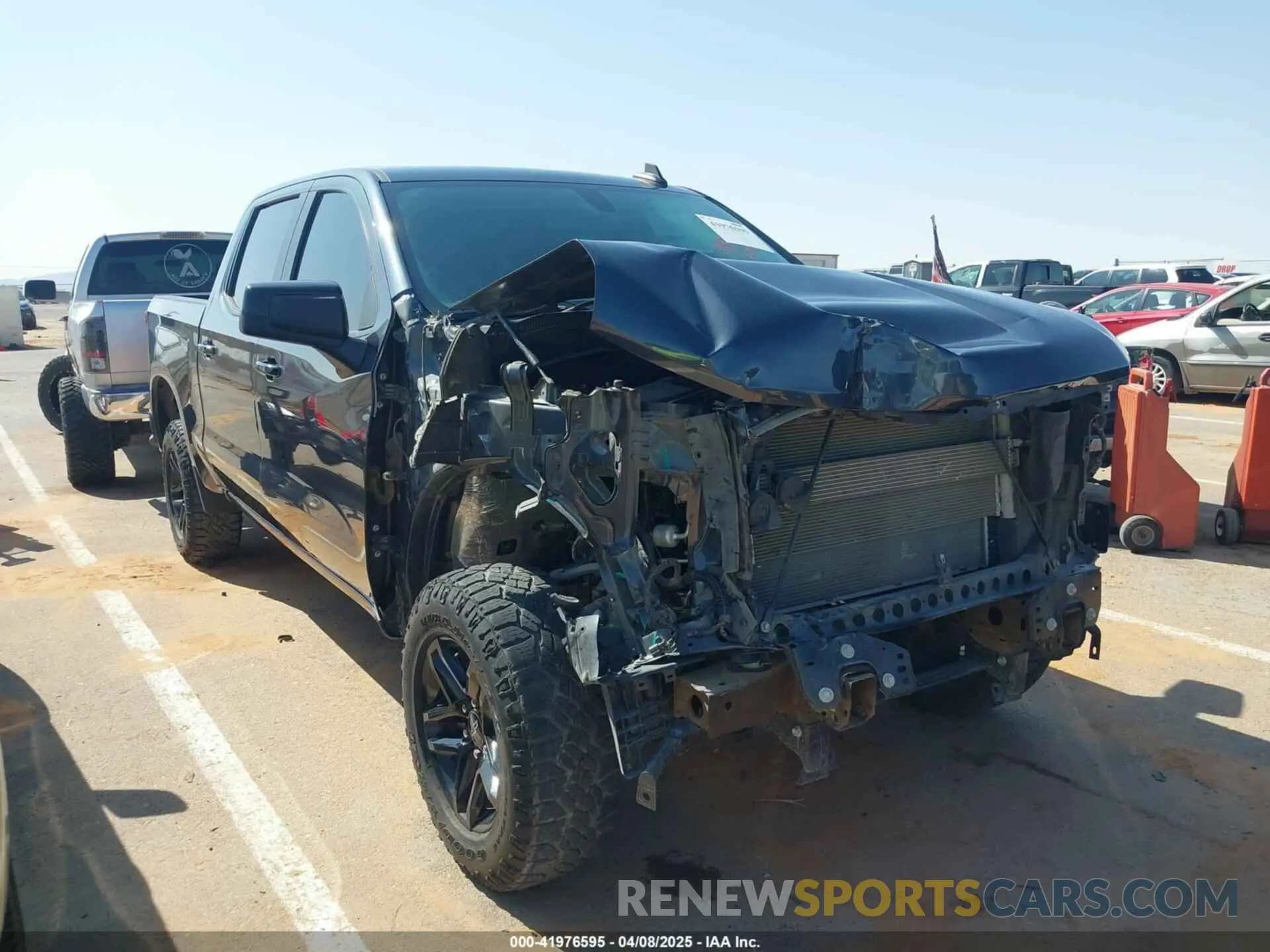 13 Photograph of a damaged car 1GCPYFED0LZ366787 CHEVROLET SILVERADO 1500 2020