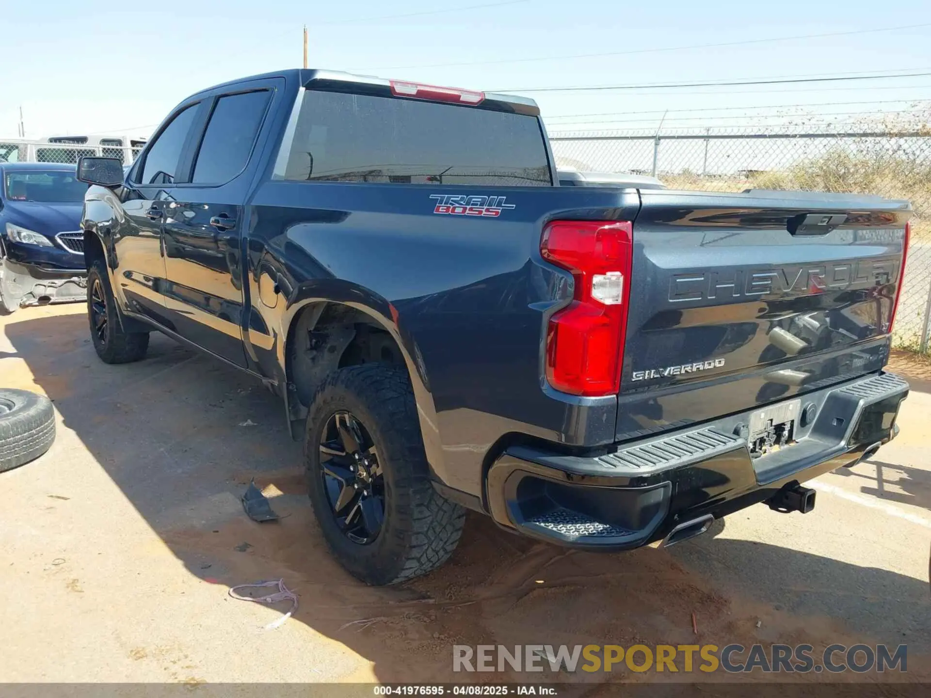 3 Photograph of a damaged car 1GCPYFED0LZ366787 CHEVROLET SILVERADO 1500 2020