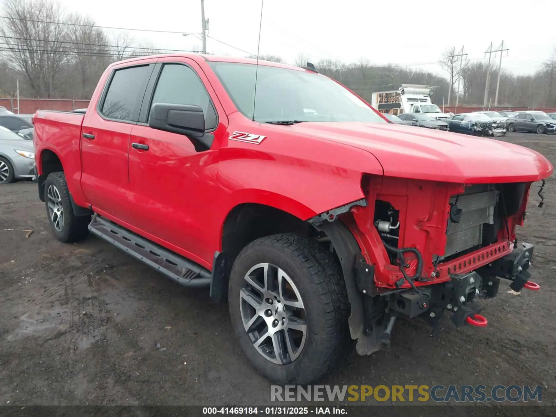 17 Photograph of a damaged car 1GCPYFED8LZ194475 CHEVROLET SILVERADO 1500 2020