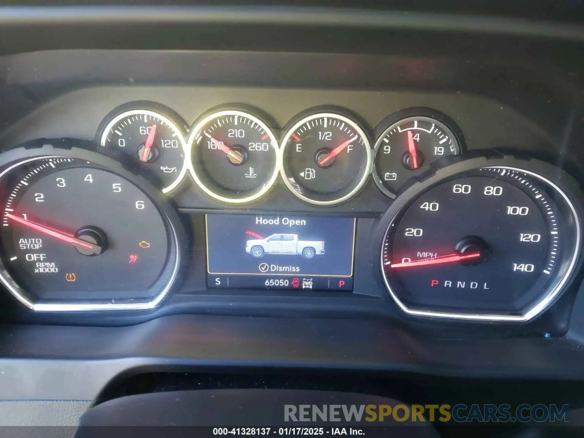 7 Фотография поврежденного автомобиля 1GCPYFED8LZ376175 CHEVROLET SILVERADO 1500 2020