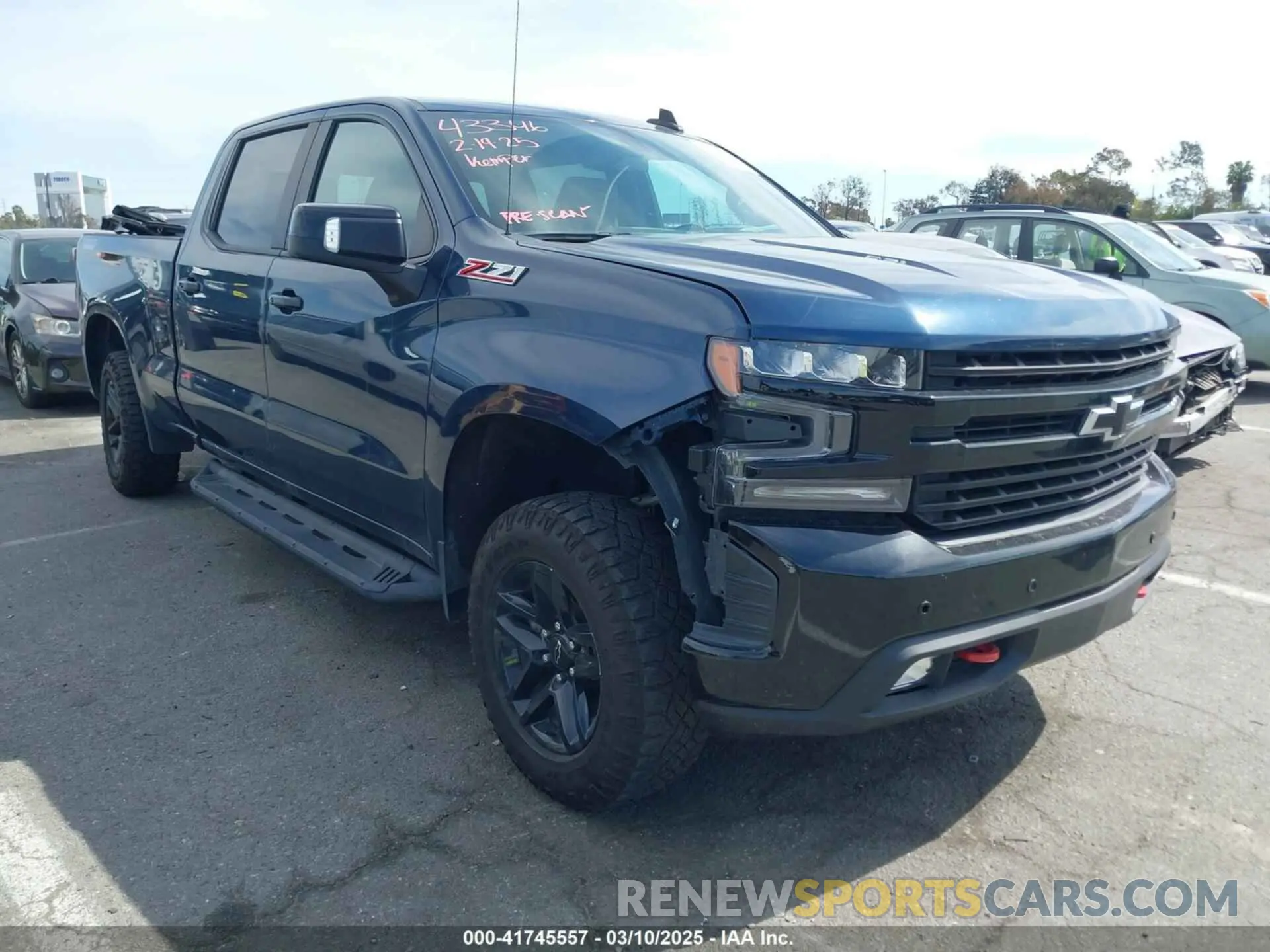 1 Фотография поврежденного автомобиля 1GCPYFEL9LZ264069 CHEVROLET SILVERADO 1500 2020