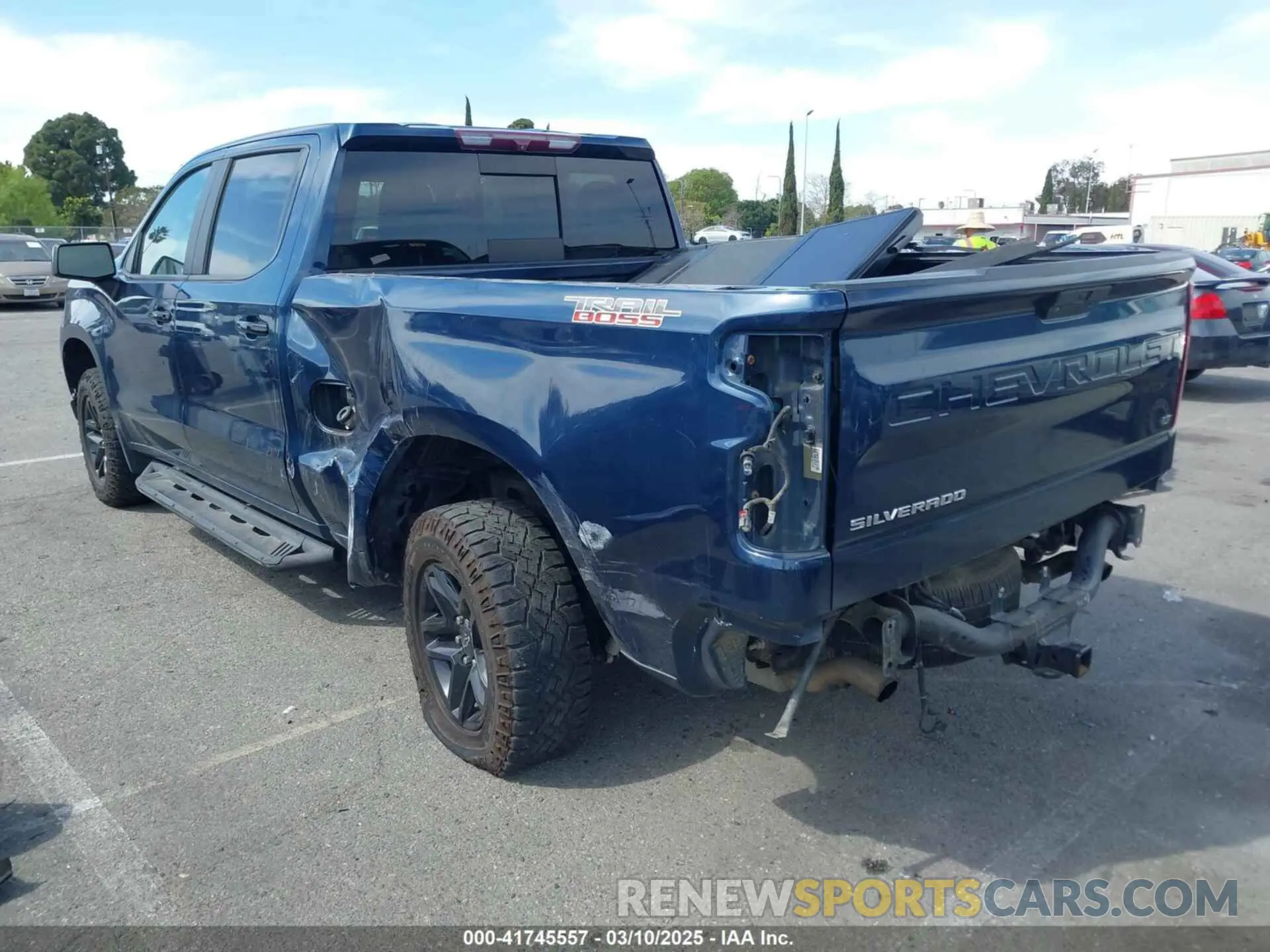 3 Фотография поврежденного автомобиля 1GCPYFEL9LZ264069 CHEVROLET SILVERADO 1500 2020