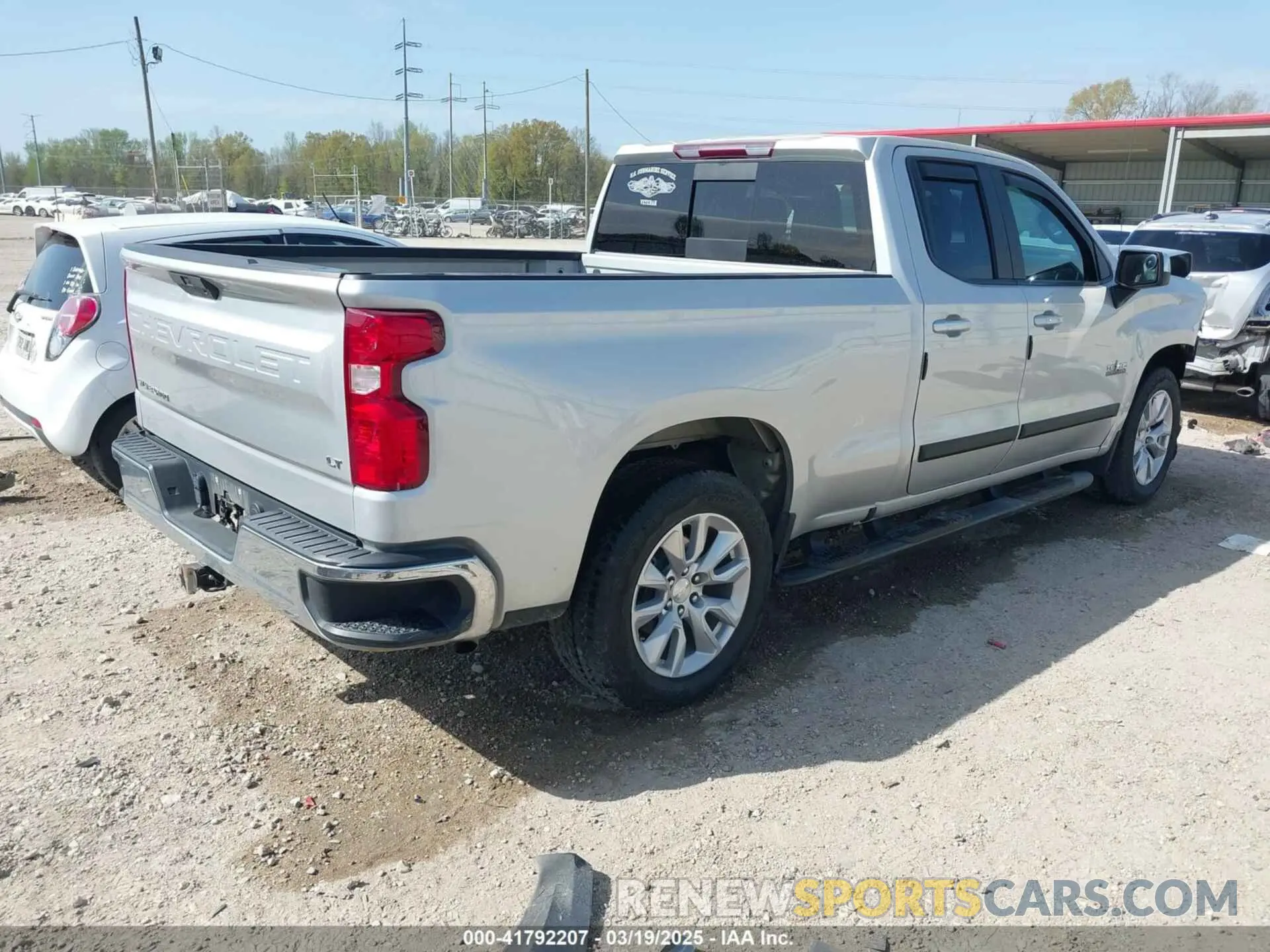 4 Фотография поврежденного автомобиля 1GCRWCED2LZ182514 CHEVROLET SILVERADO 1500 2020