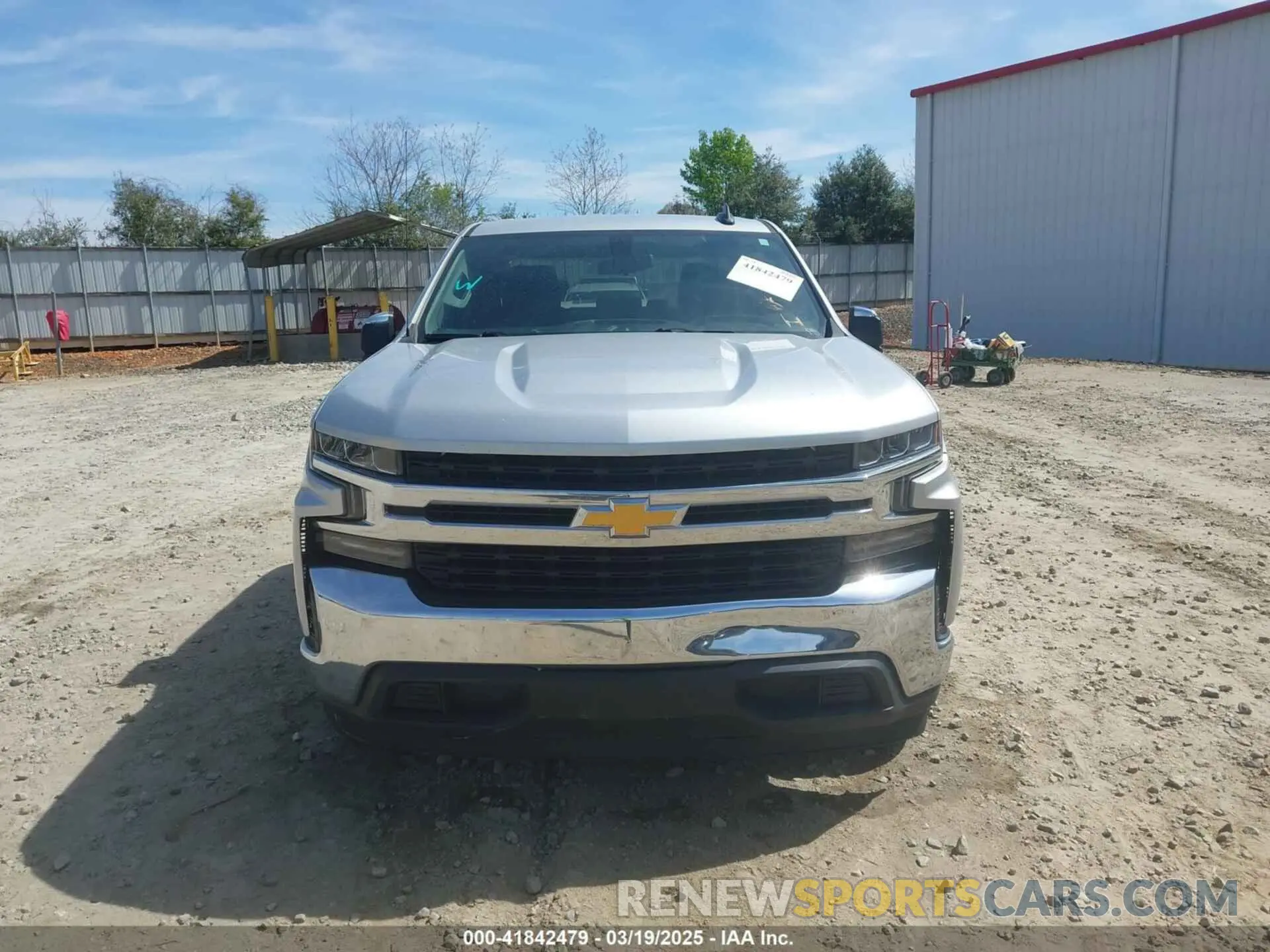 11 Фотография поврежденного автомобиля 1GCRWCED8LZ121619 CHEVROLET SILVERADO 1500 2020