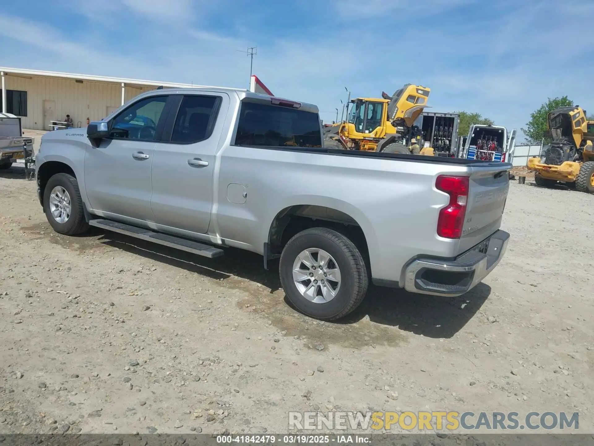 3 Фотография поврежденного автомобиля 1GCRWCED8LZ121619 CHEVROLET SILVERADO 1500 2020