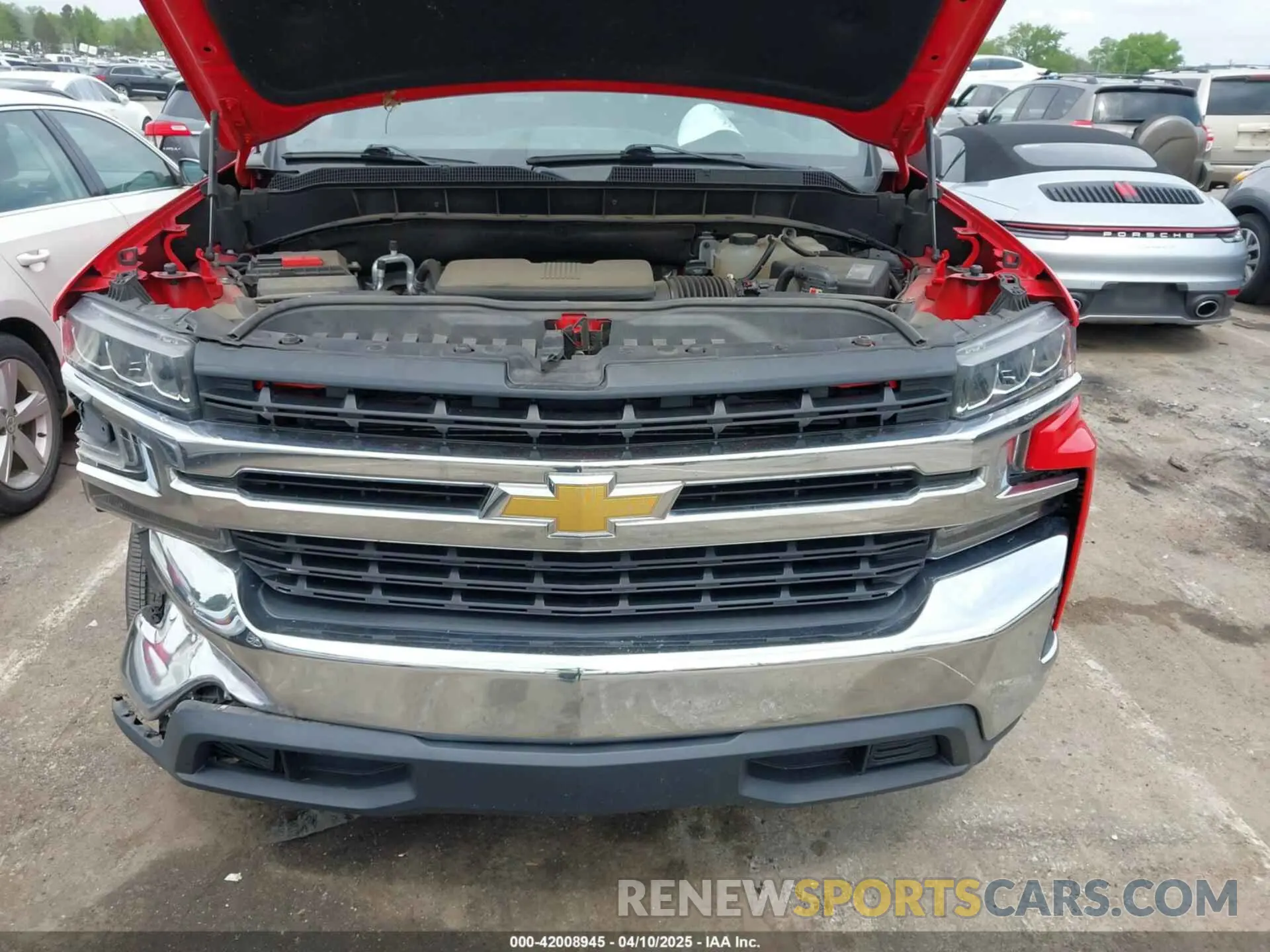 10 Photograph of a damaged car 1GCRWCED8LZ139540 CHEVROLET SILVERADO 1500 2020