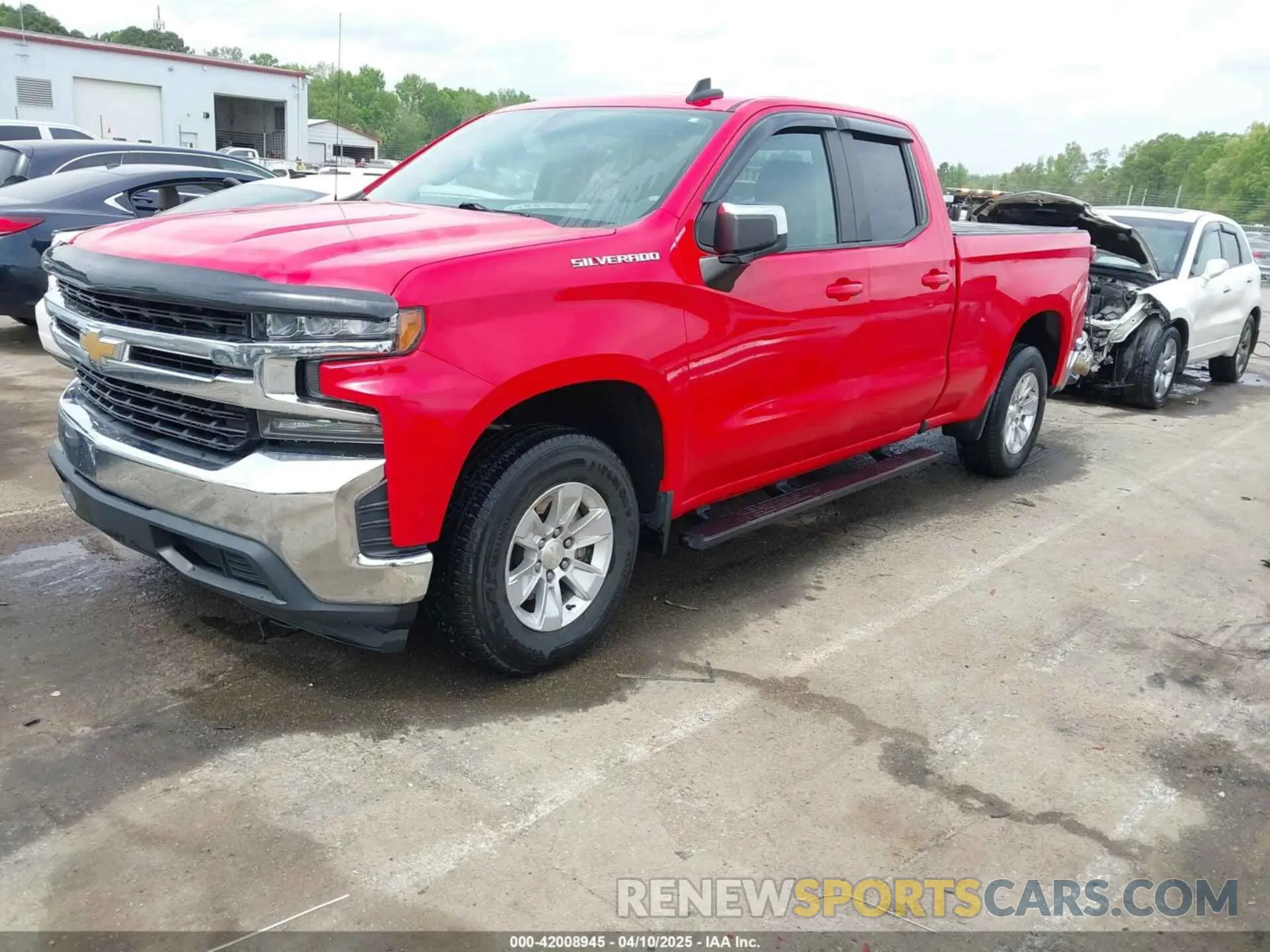 2 Photograph of a damaged car 1GCRWCED8LZ139540 CHEVROLET SILVERADO 1500 2020