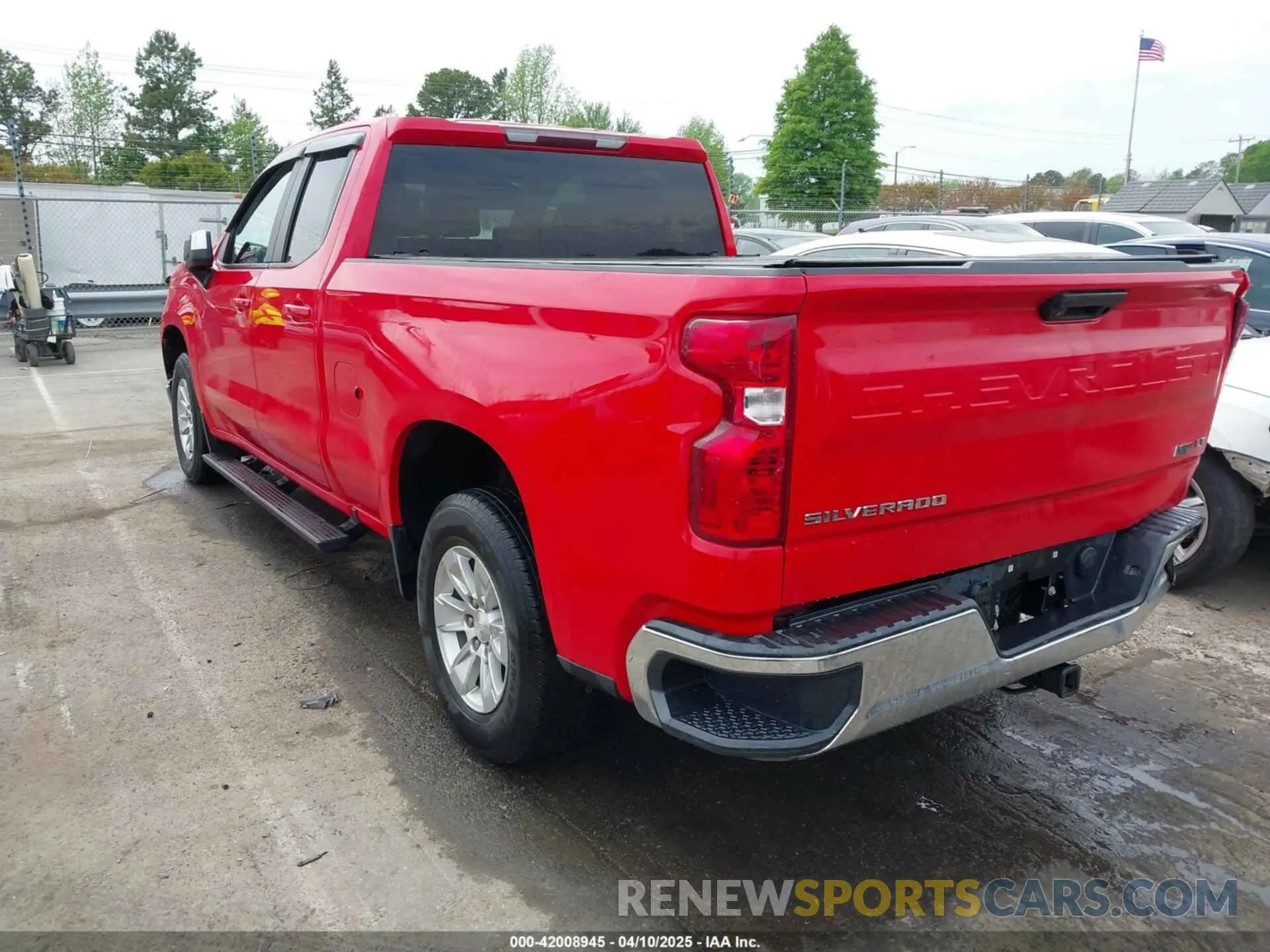 3 Photograph of a damaged car 1GCRWCED8LZ139540 CHEVROLET SILVERADO 1500 2020