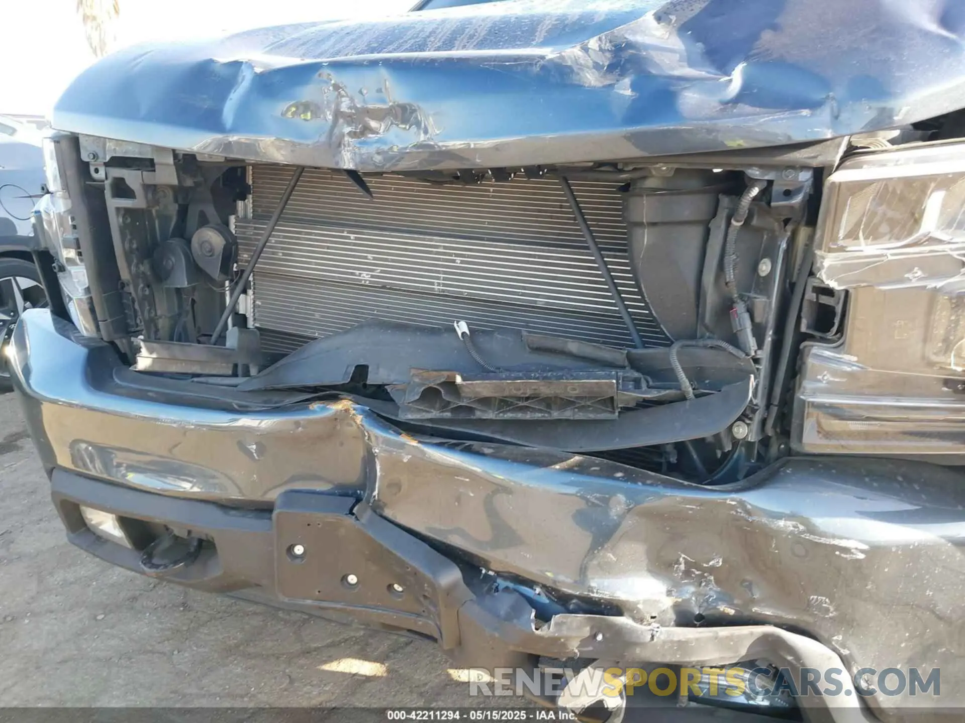 6 Photograph of a damaged car 1GCRWDED1LZ351833 CHEVROLET SILVERADO 1500 2020