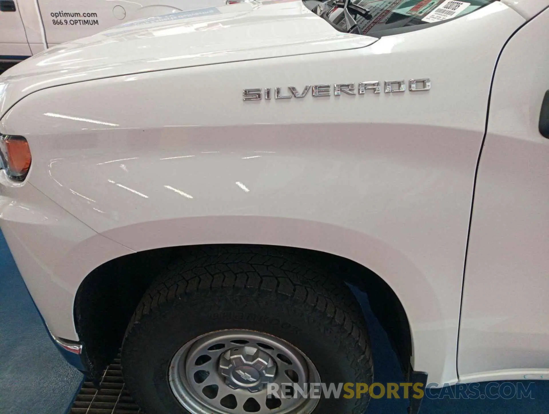 8 Photograph of a damaged car 1GCRYAEF2LZ269216 CHEVROLET SILVERADO 1500 2020
