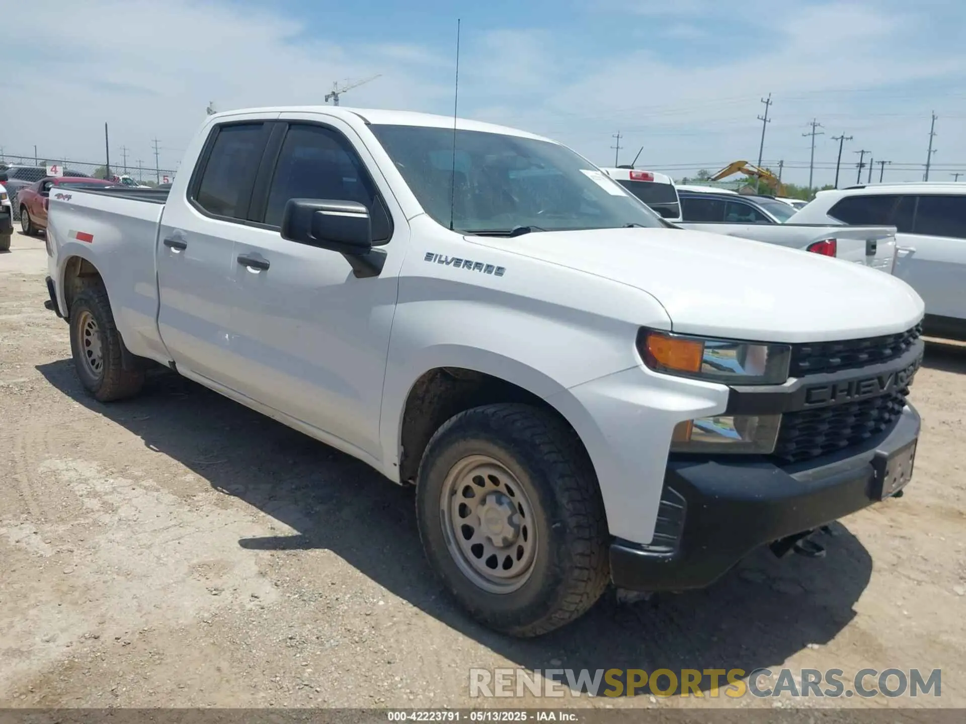 1 Photograph of a damaged car 1GCRYAEF3LZ178648 CHEVROLET SILVERADO 1500 2020