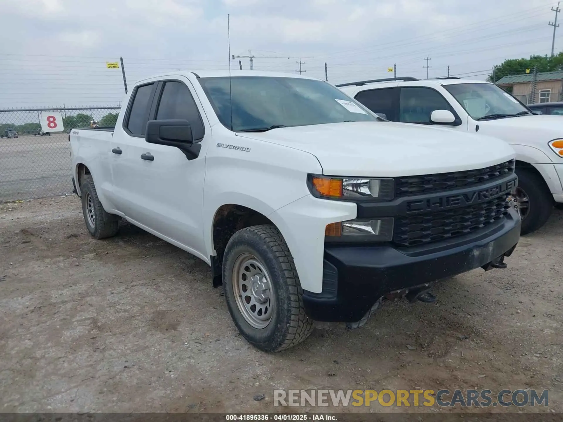 1 Photograph of a damaged car 1GCRYAEF7LZ176515 CHEVROLET SILVERADO 1500 2020