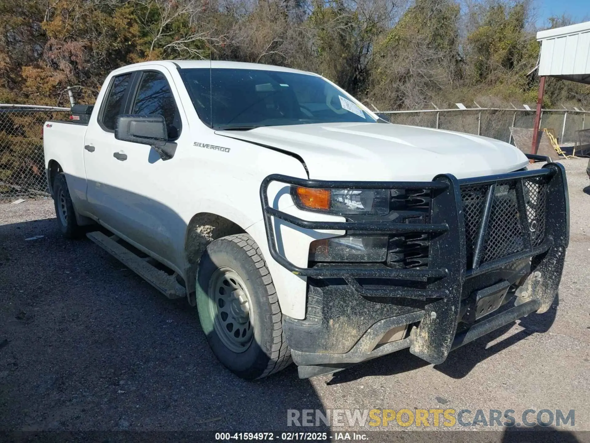 1 Photograph of a damaged car 1GCRYAEF8LZ177687 CHEVROLET SILVERADO 1500 2020