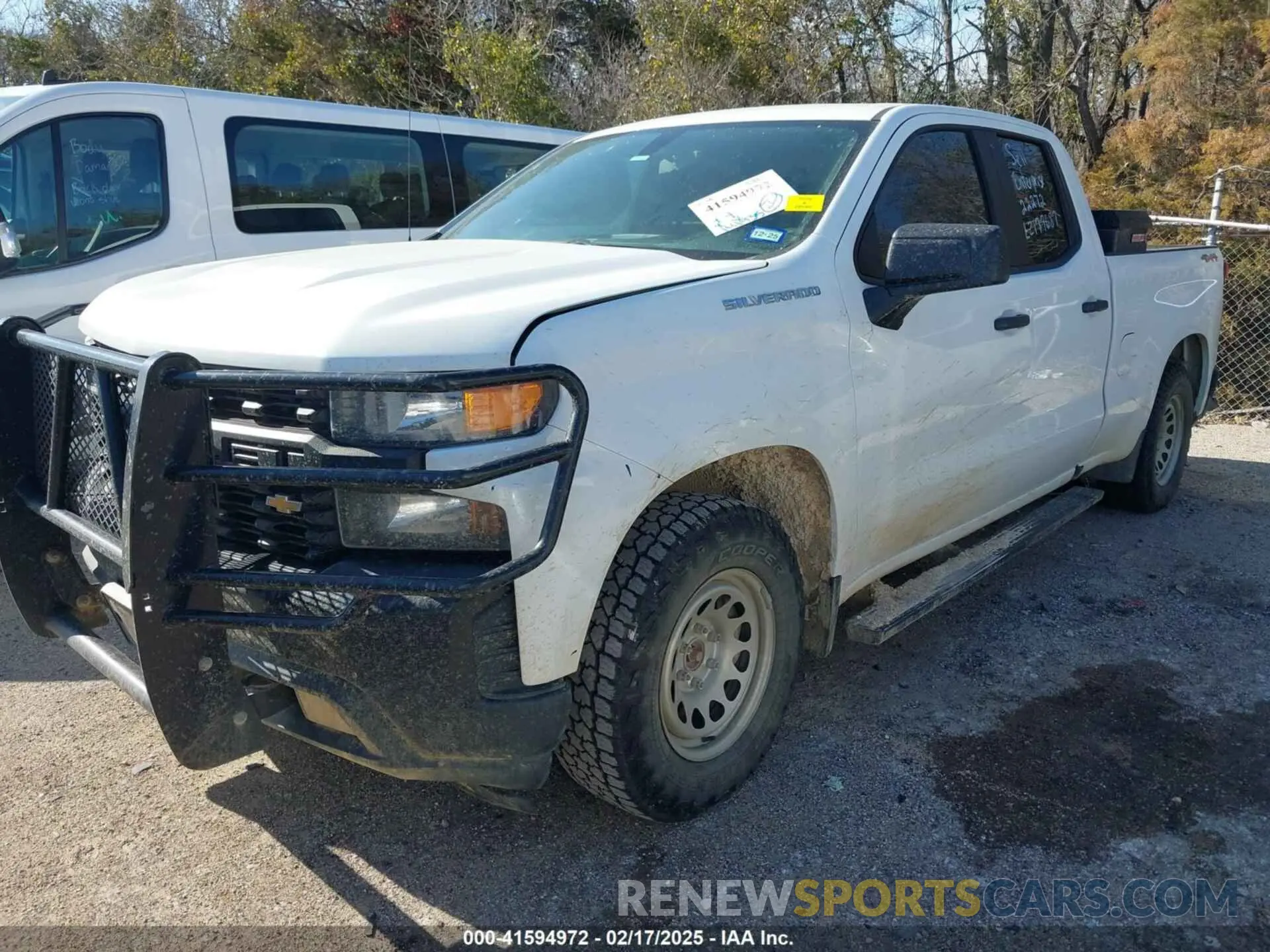 2 Photograph of a damaged car 1GCRYAEF8LZ177687 CHEVROLET SILVERADO 1500 2020