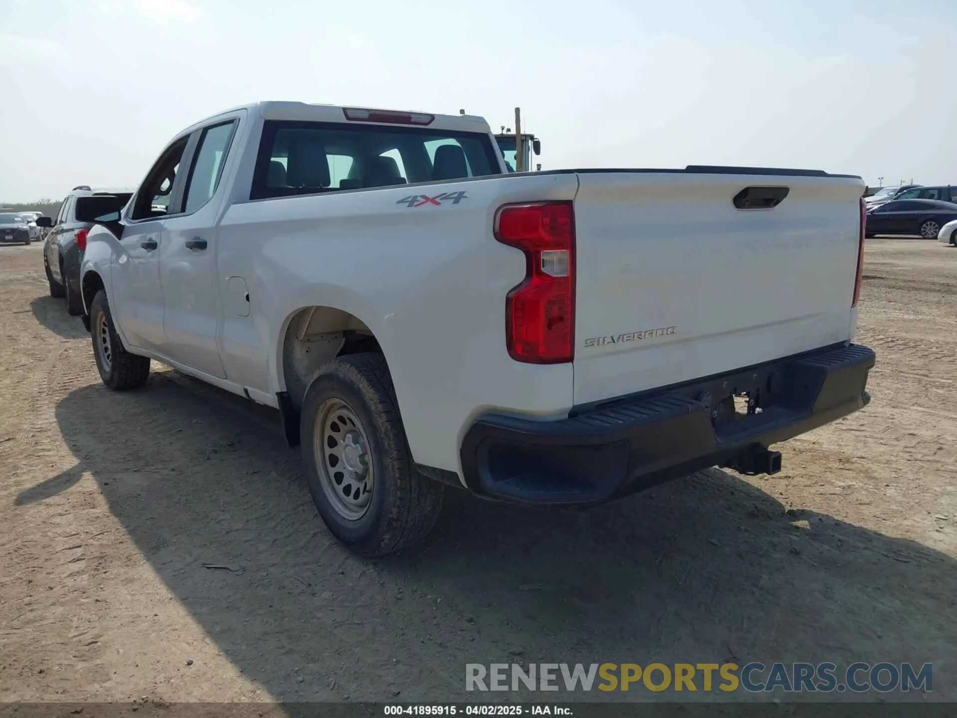 3 Photograph of a damaged car 1GCRYAEF9LZ177262 CHEVROLET SILVERADO 1500 2020
