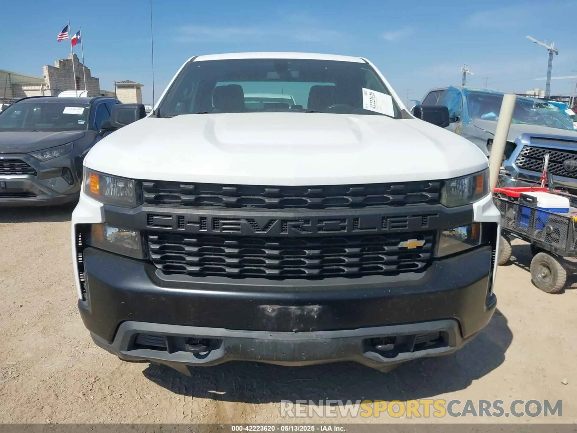 12 Photograph of a damaged car 1GCRYAEFXLZ178453 CHEVROLET SILVERADO 1500 2020