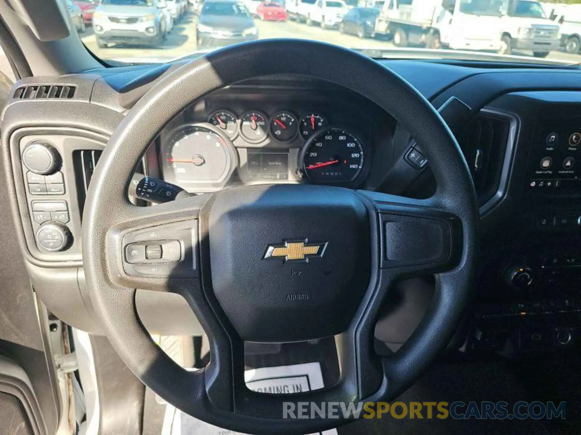 7 Photograph of a damaged car 1GCRYAEH7LZ267429 CHEVROLET SILVERADO 1500 2020