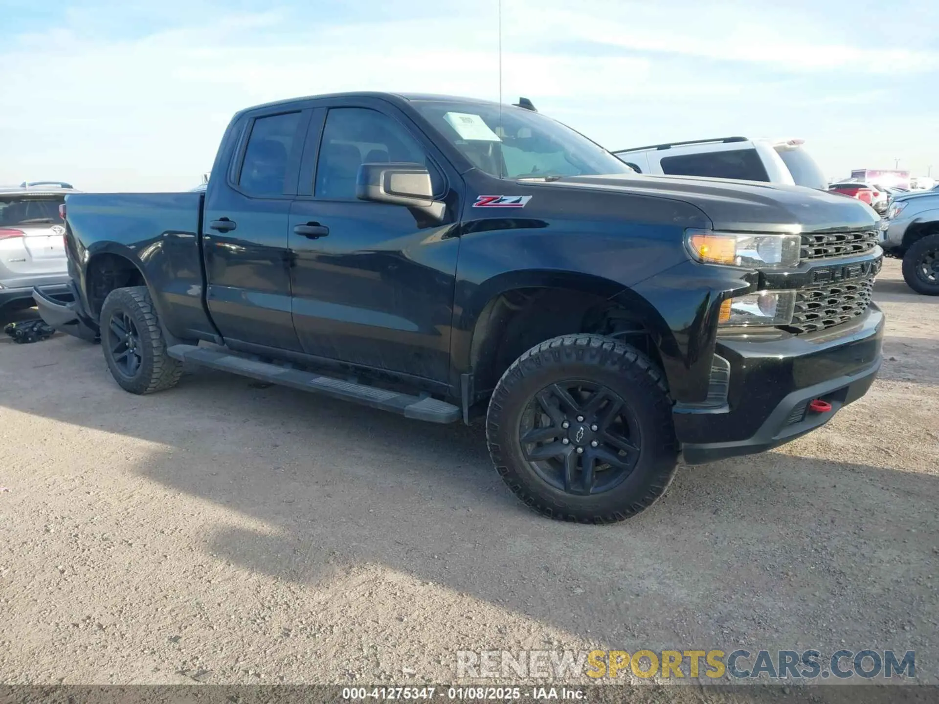 1 Photograph of a damaged car 1GCRYCEH2LZ289852 CHEVROLET SILVERADO 1500 2020