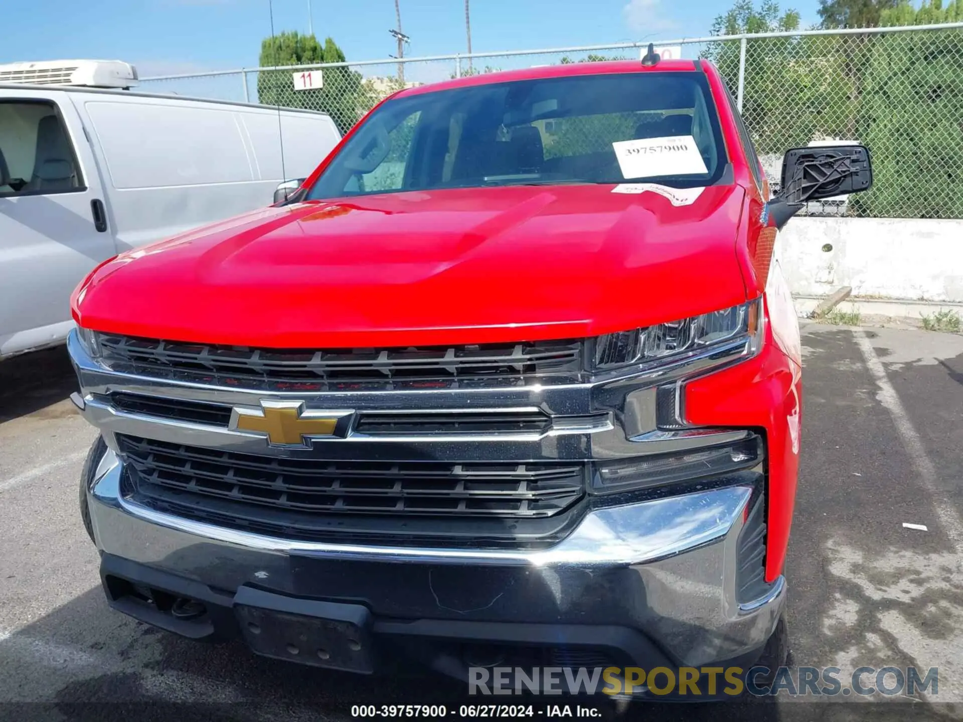 12 Photograph of a damaged car 1GCRYDED3LZ173515 CHEVROLET SILVERADO 1500 2020