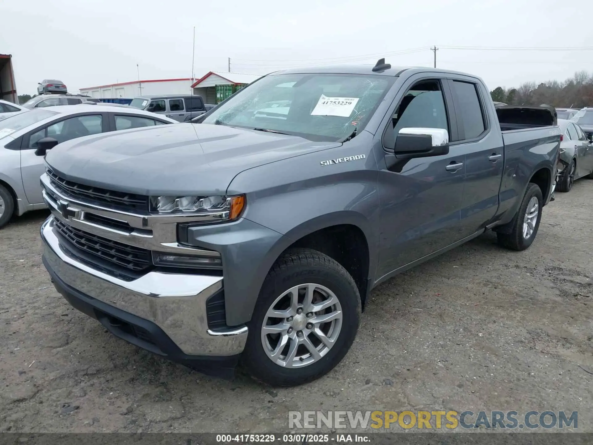 2 Фотография поврежденного автомобиля 1GCRYDED4LZ354719 CHEVROLET SILVERADO 1500 2020