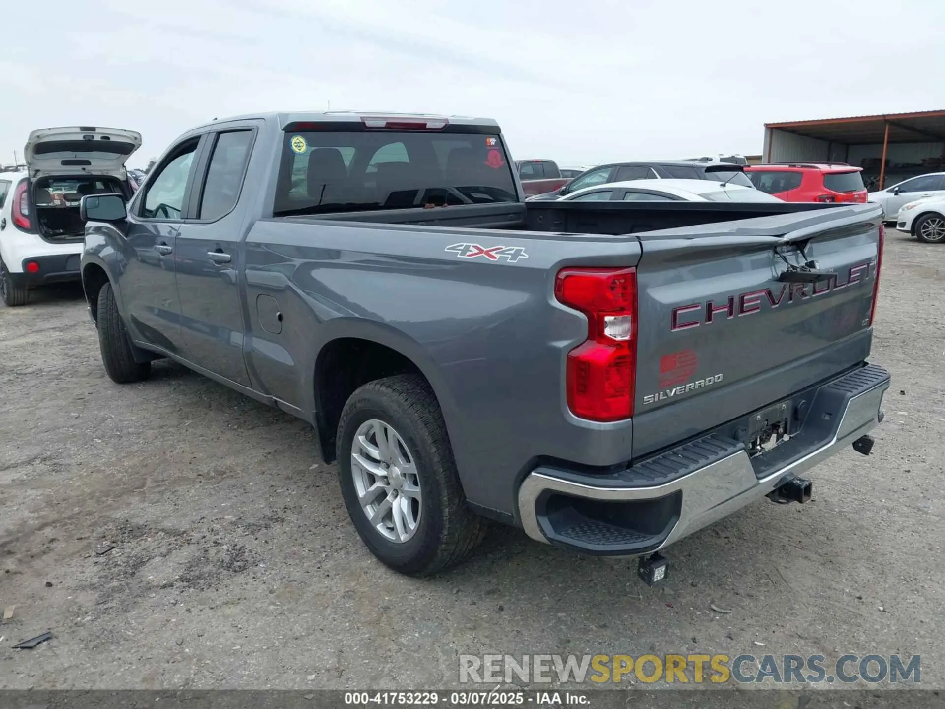 3 Фотография поврежденного автомобиля 1GCRYDED4LZ354719 CHEVROLET SILVERADO 1500 2020