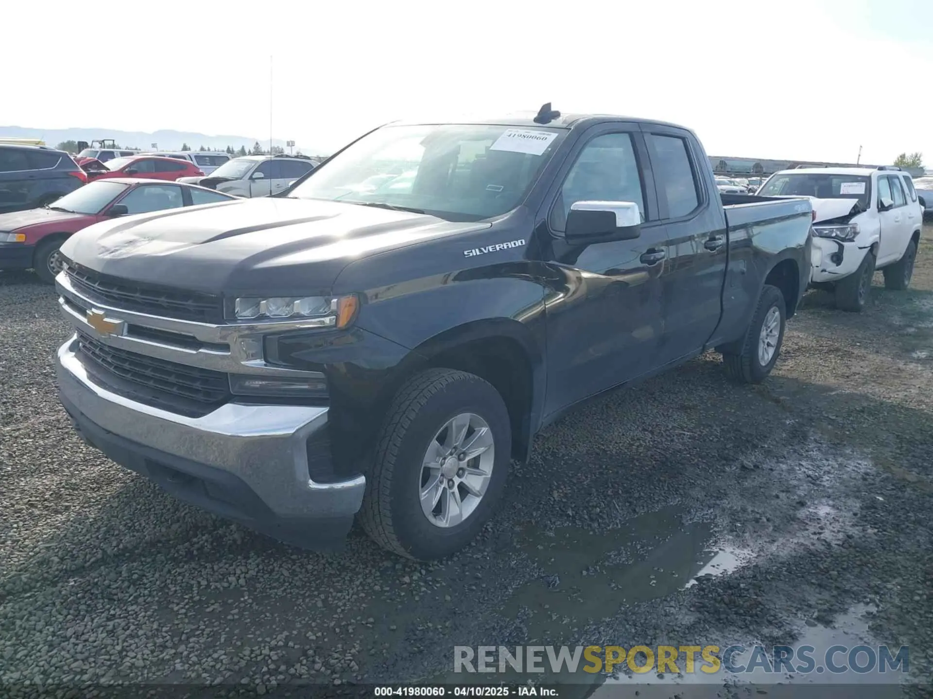 2 Фотография поврежденного автомобиля 1GCRYDED5LZ168445 CHEVROLET SILVERADO 1500 2020
