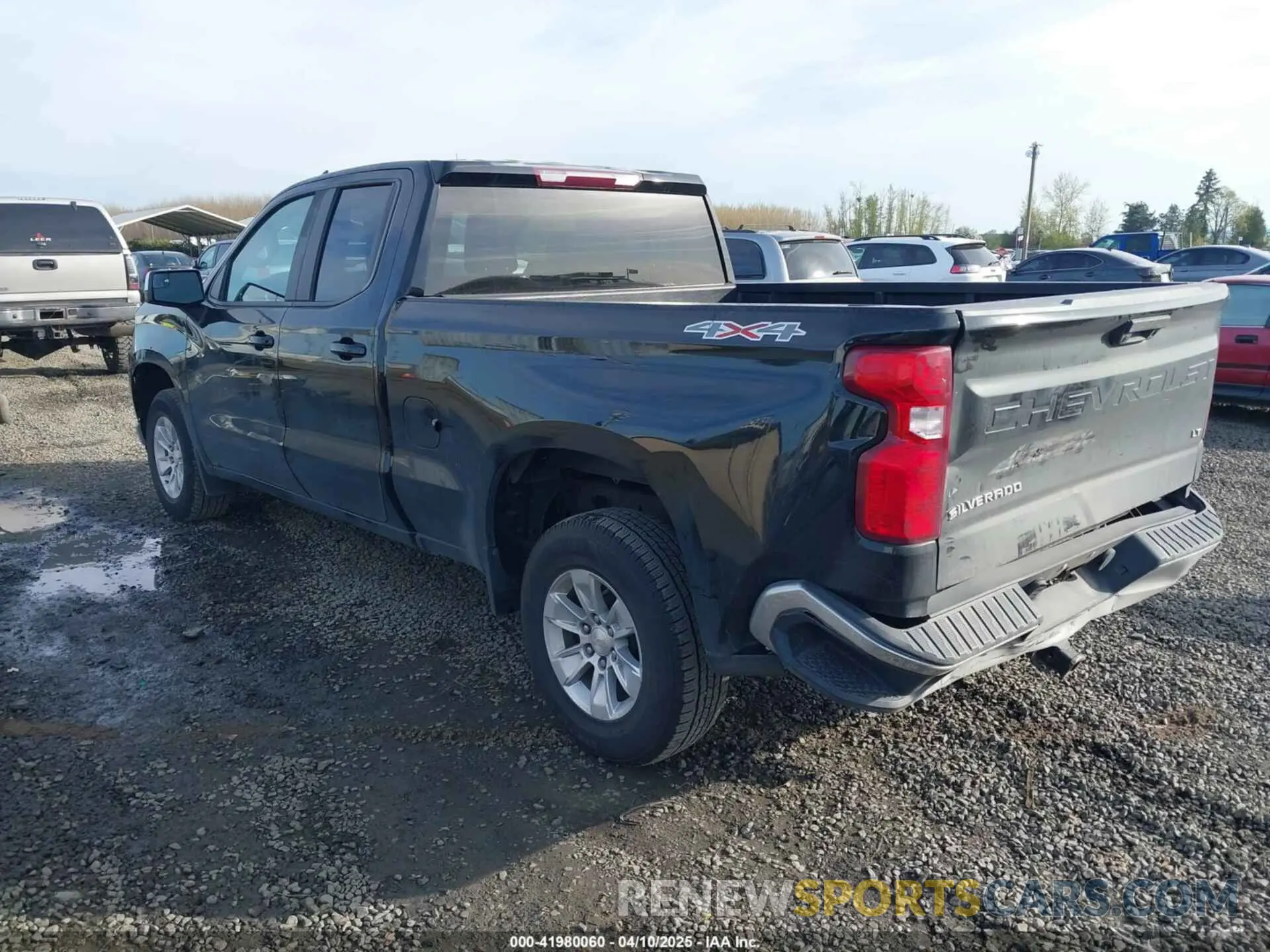 3 Фотография поврежденного автомобиля 1GCRYDED5LZ168445 CHEVROLET SILVERADO 1500 2020