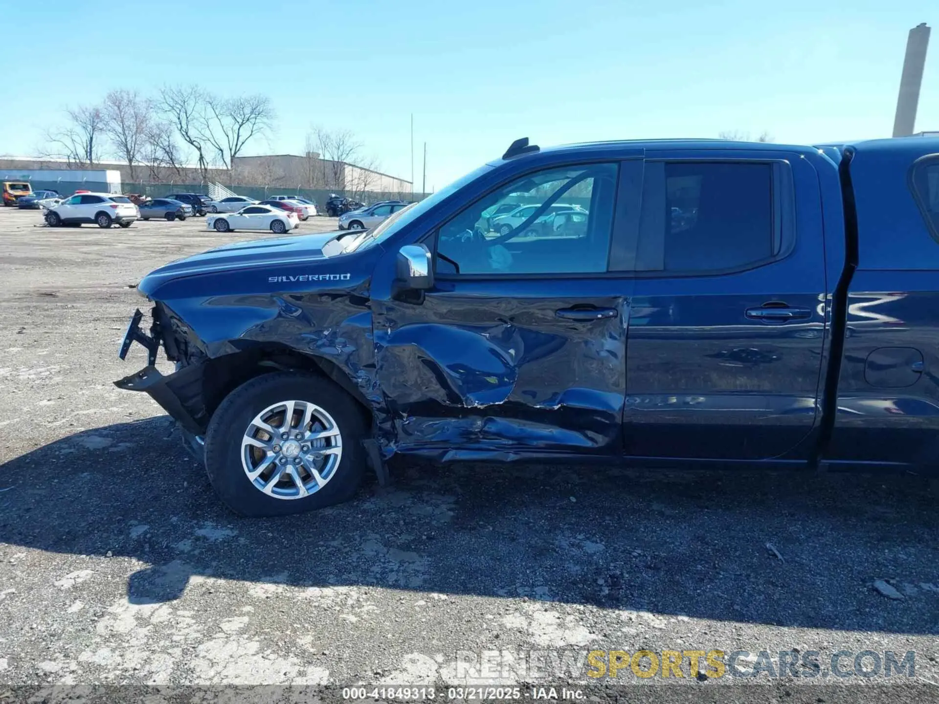6 Photograph of a damaged car 1GCRYDED6LZ286004 CHEVROLET SILVERADO 1500 2020