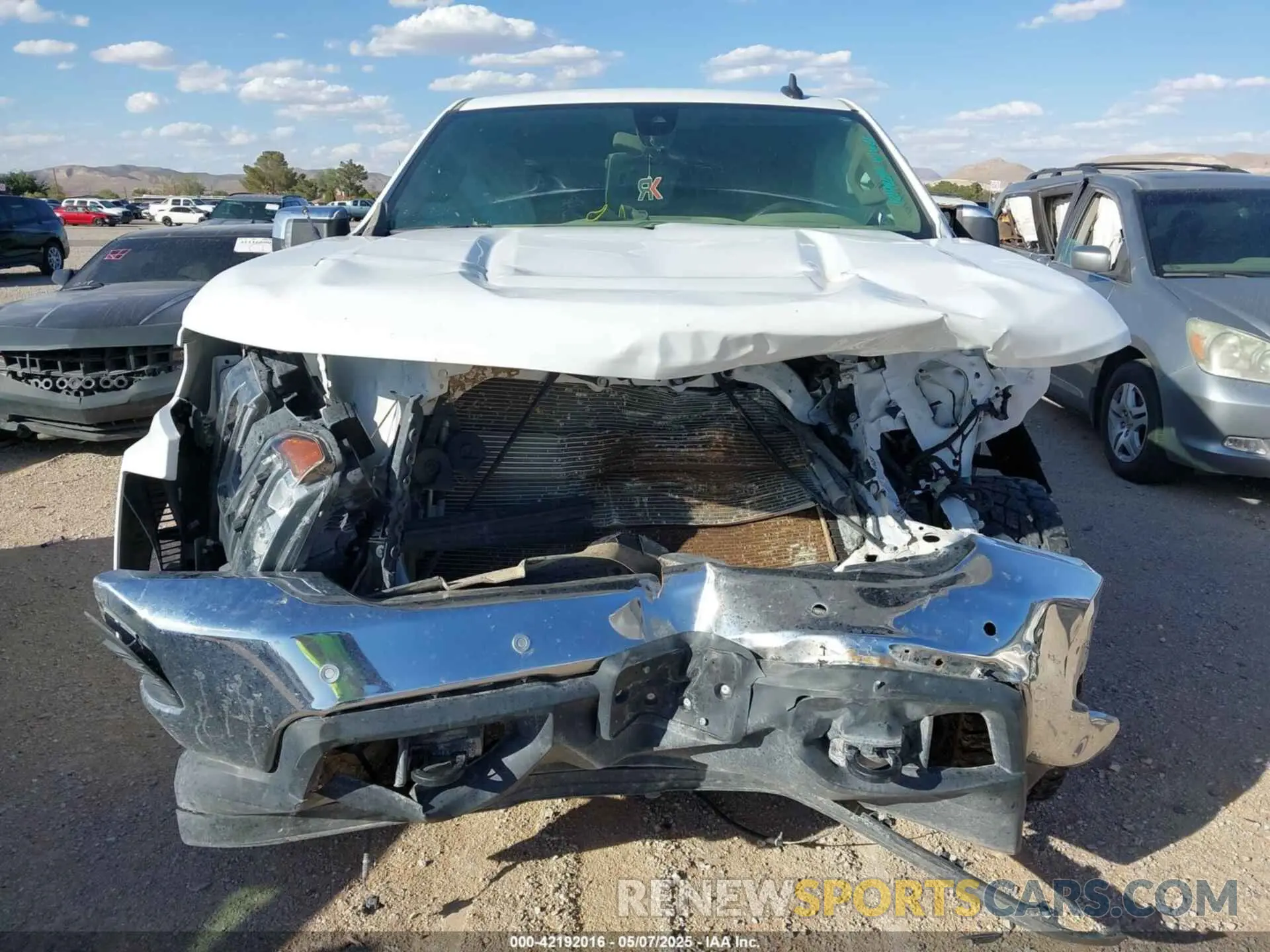12 Photograph of a damaged car 1GCRYDED7LZ159245 CHEVROLET SILVERADO 1500 2020