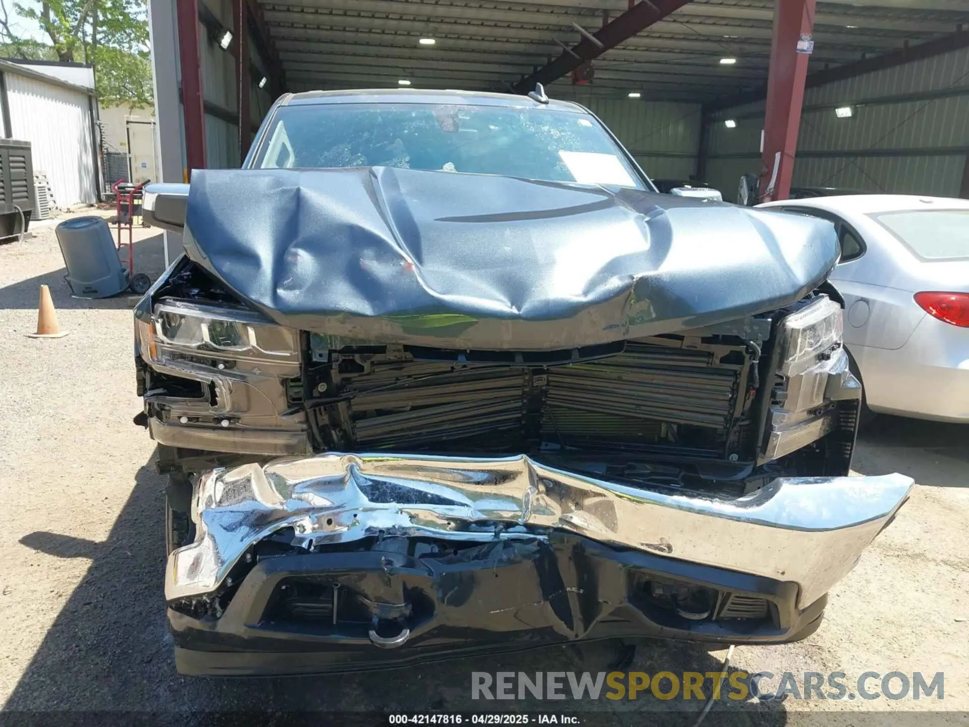 6 Photograph of a damaged car 1GCRYDED7LZ162579 CHEVROLET SILVERADO 1500 2020