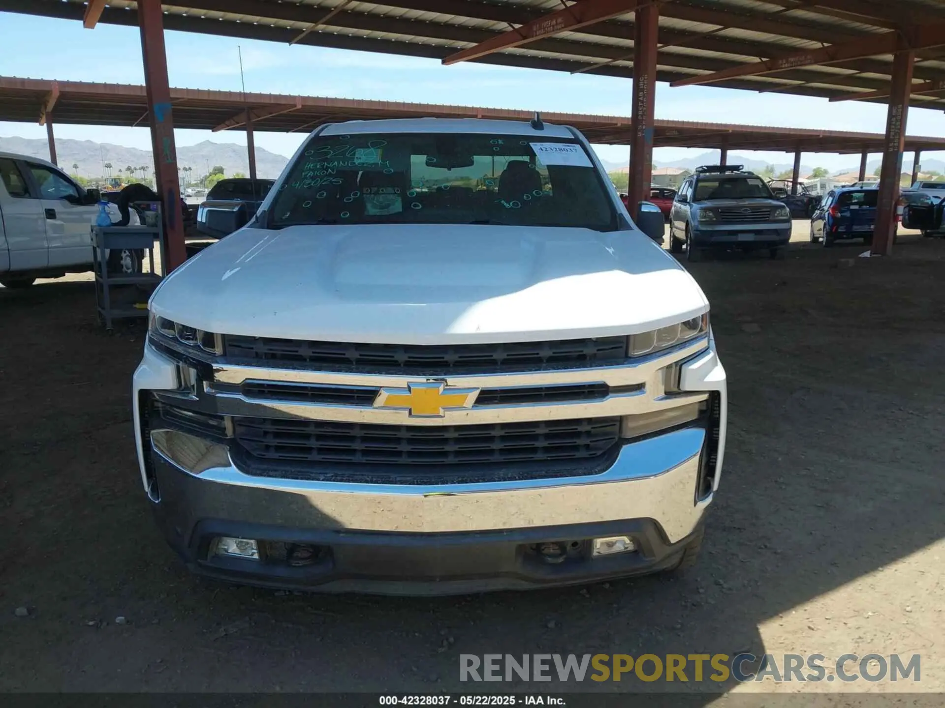 12 Photograph of a damaged car 1GCRYDED9LZ118079 CHEVROLET SILVERADO 1500 2020