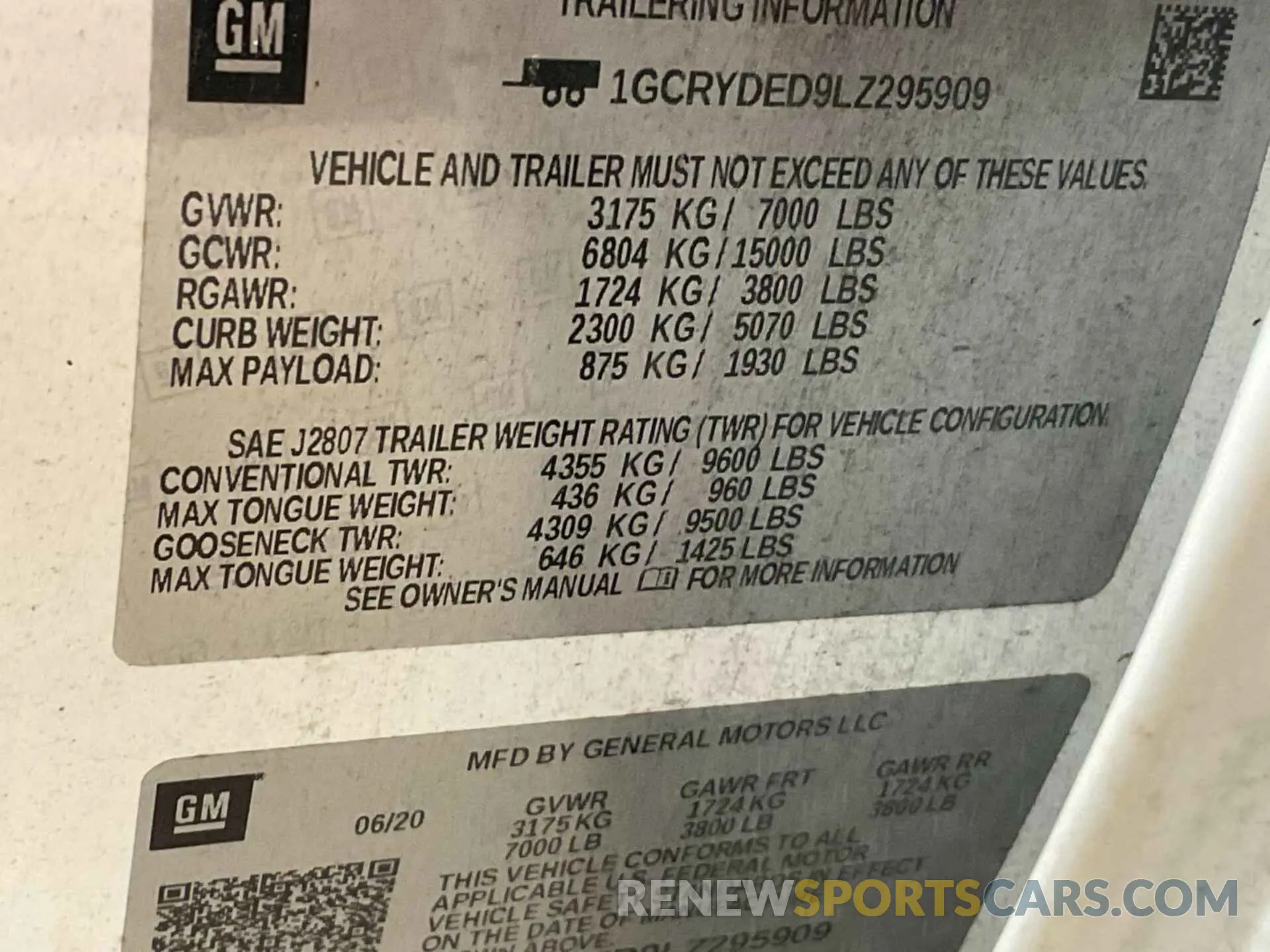 23 Фотография поврежденного автомобиля 1GCRYDED9LZ295909 CHEVROLET SILVERADO 1500 2020