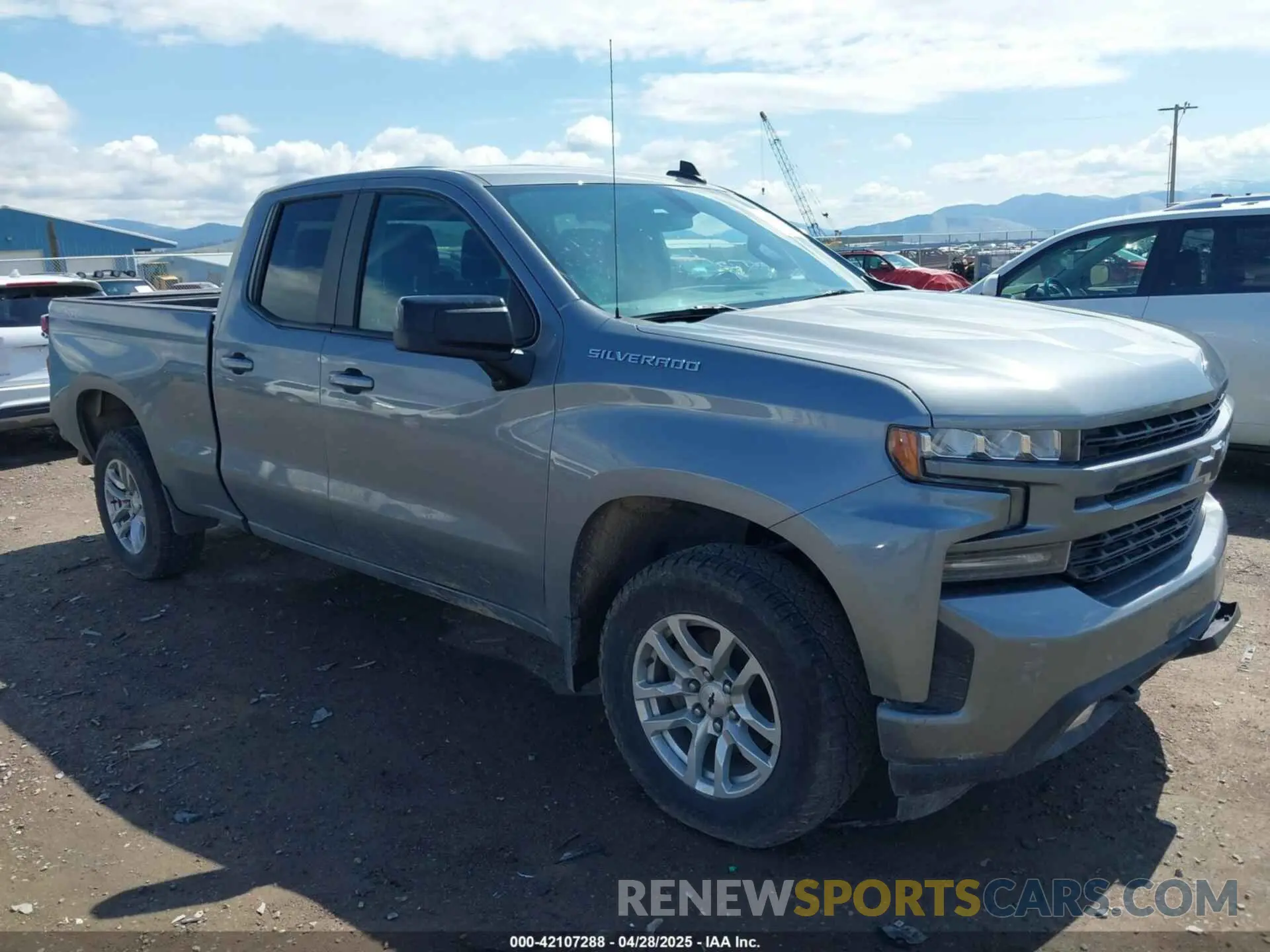 1 Photograph of a damaged car 1GCRYEED7LZ266933 CHEVROLET SILVERADO 1500 2020