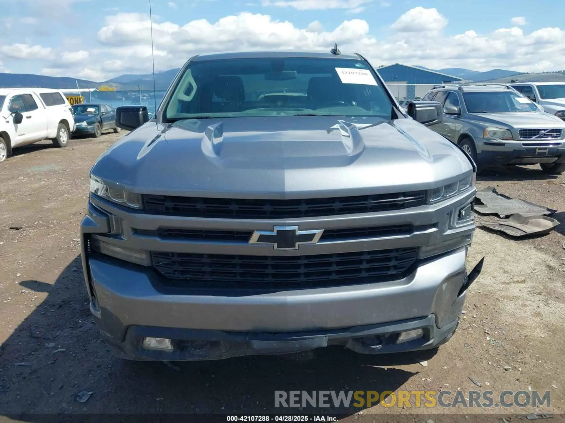 12 Photograph of a damaged car 1GCRYEED7LZ266933 CHEVROLET SILVERADO 1500 2020