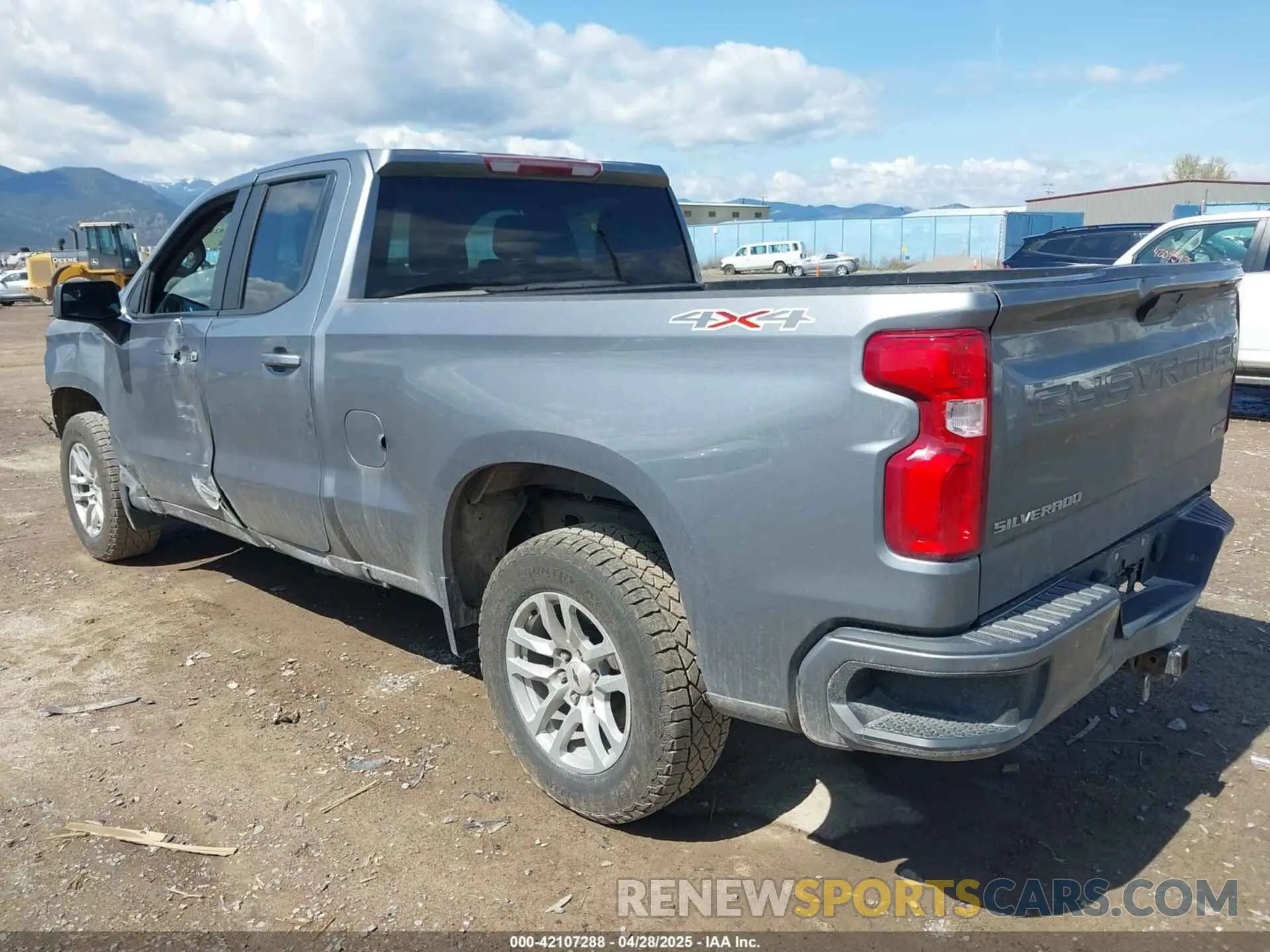 3 Photograph of a damaged car 1GCRYEED7LZ266933 CHEVROLET SILVERADO 1500 2020