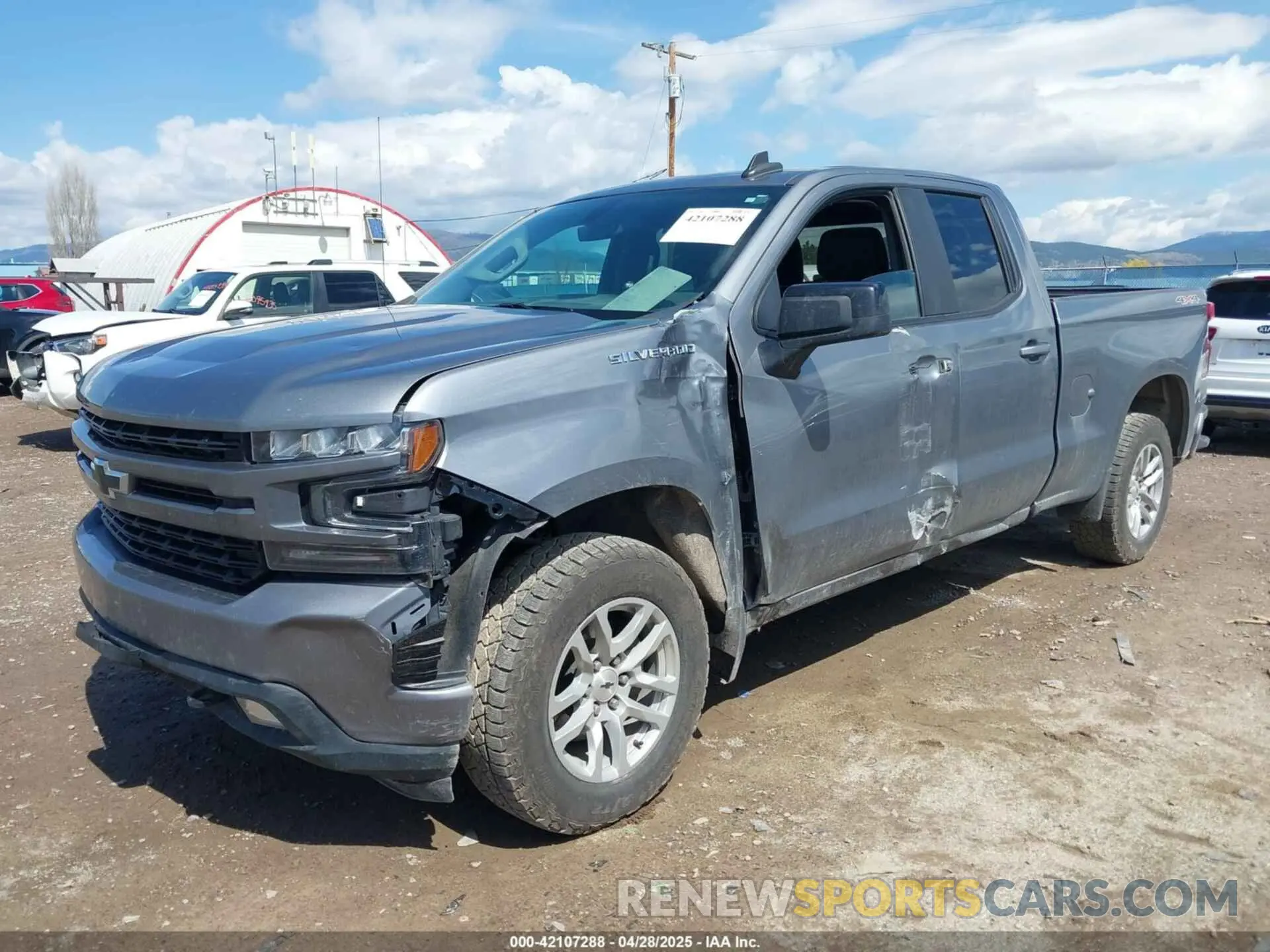6 Photograph of a damaged car 1GCRYEED7LZ266933 CHEVROLET SILVERADO 1500 2020