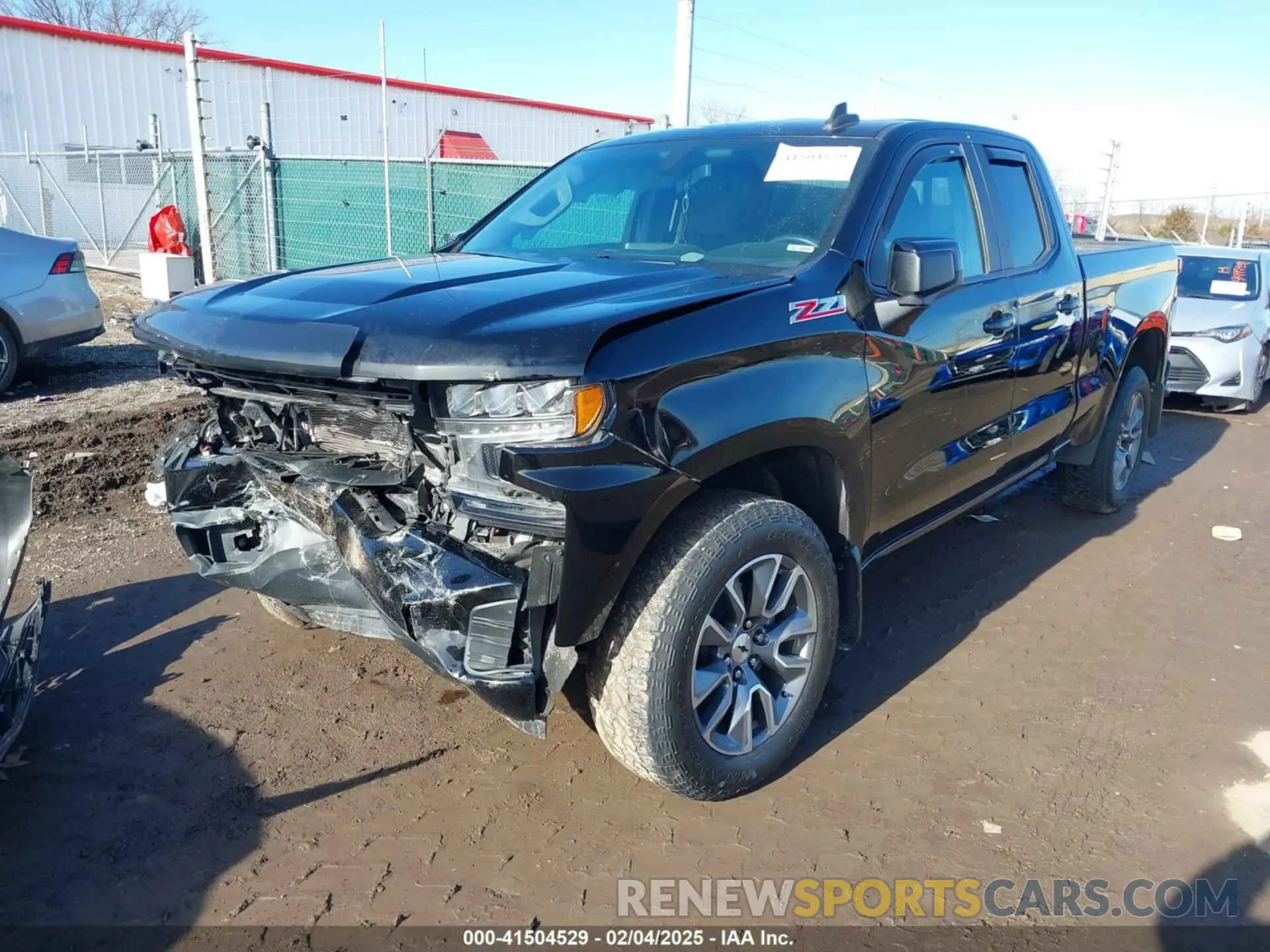 2 Фотография поврежденного автомобиля 1GCRYEED8LZ323592 CHEVROLET SILVERADO 1500 2020