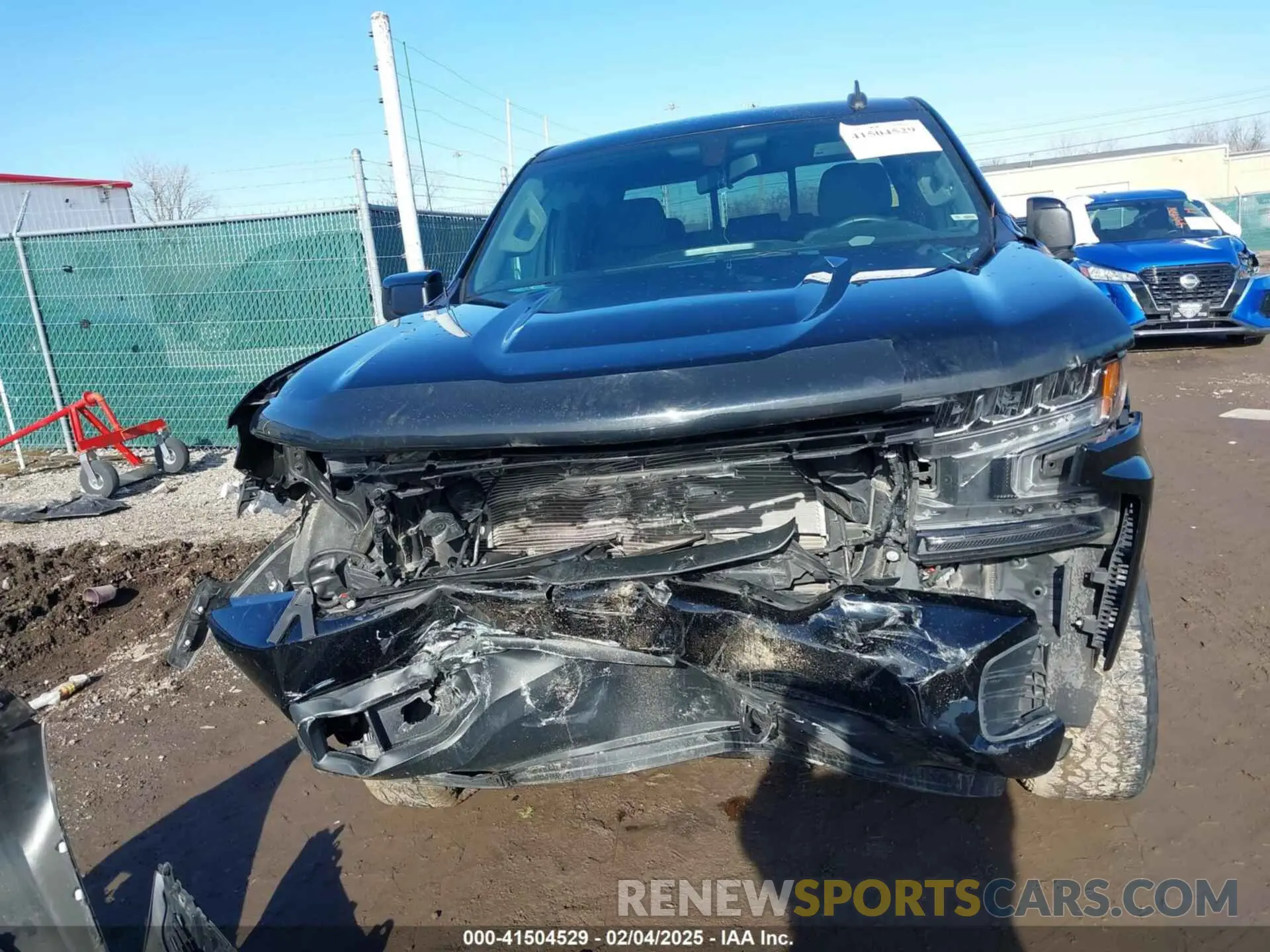 6 Фотография поврежденного автомобиля 1GCRYEED8LZ323592 CHEVROLET SILVERADO 1500 2020