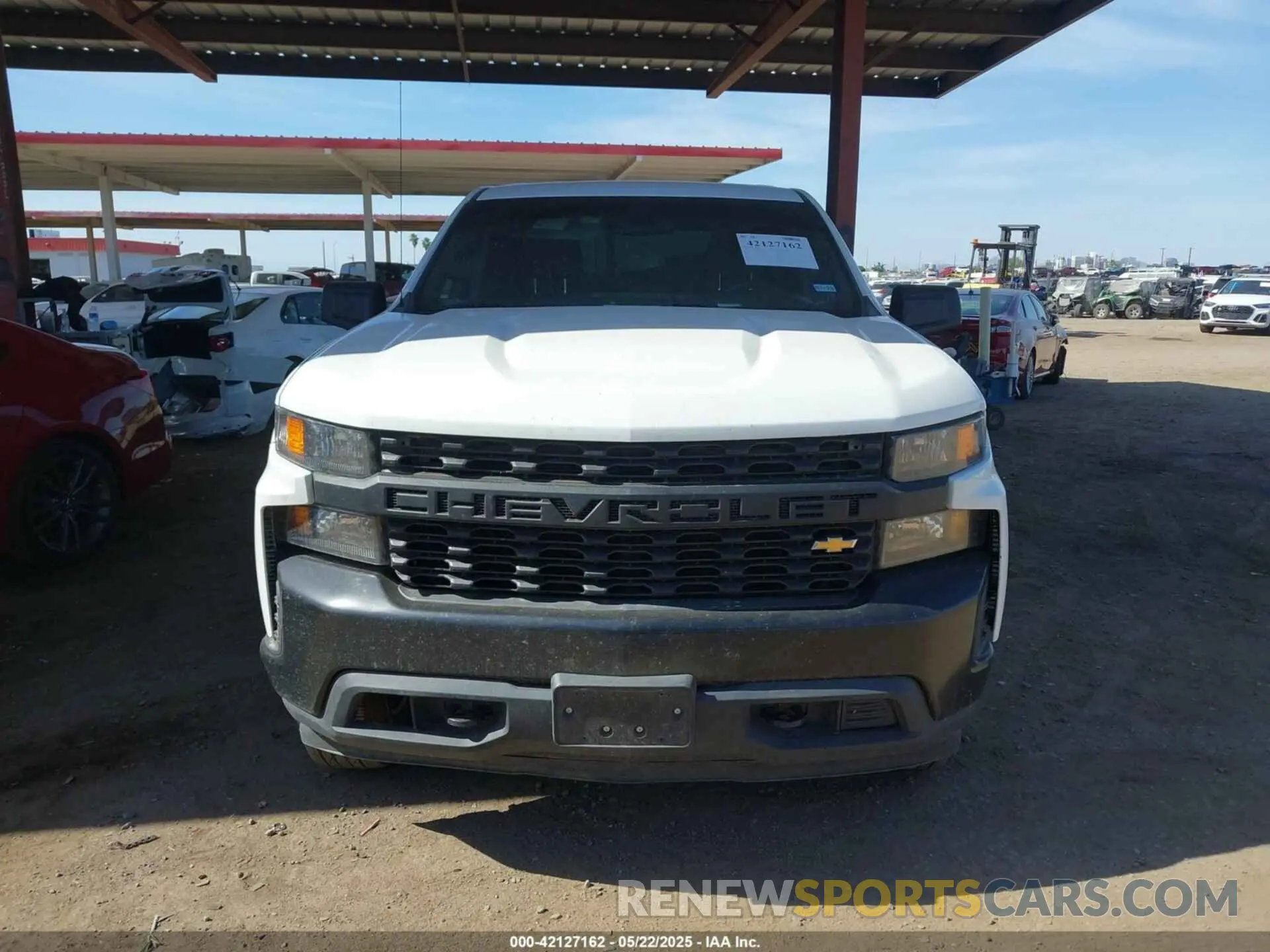 12 Photograph of a damaged car 1GCUYAEF1LZ165892 CHEVROLET SILVERADO 1500 2020