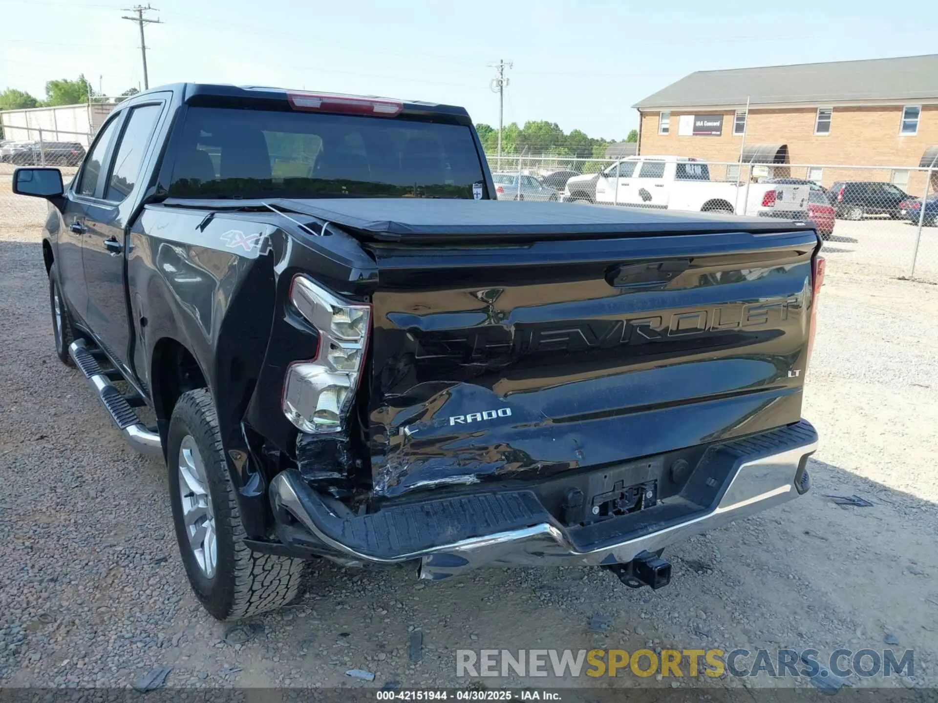 6 Фотография поврежденного автомобиля 1GCUYDED1LZ308596 CHEVROLET SILVERADO 1500 2020