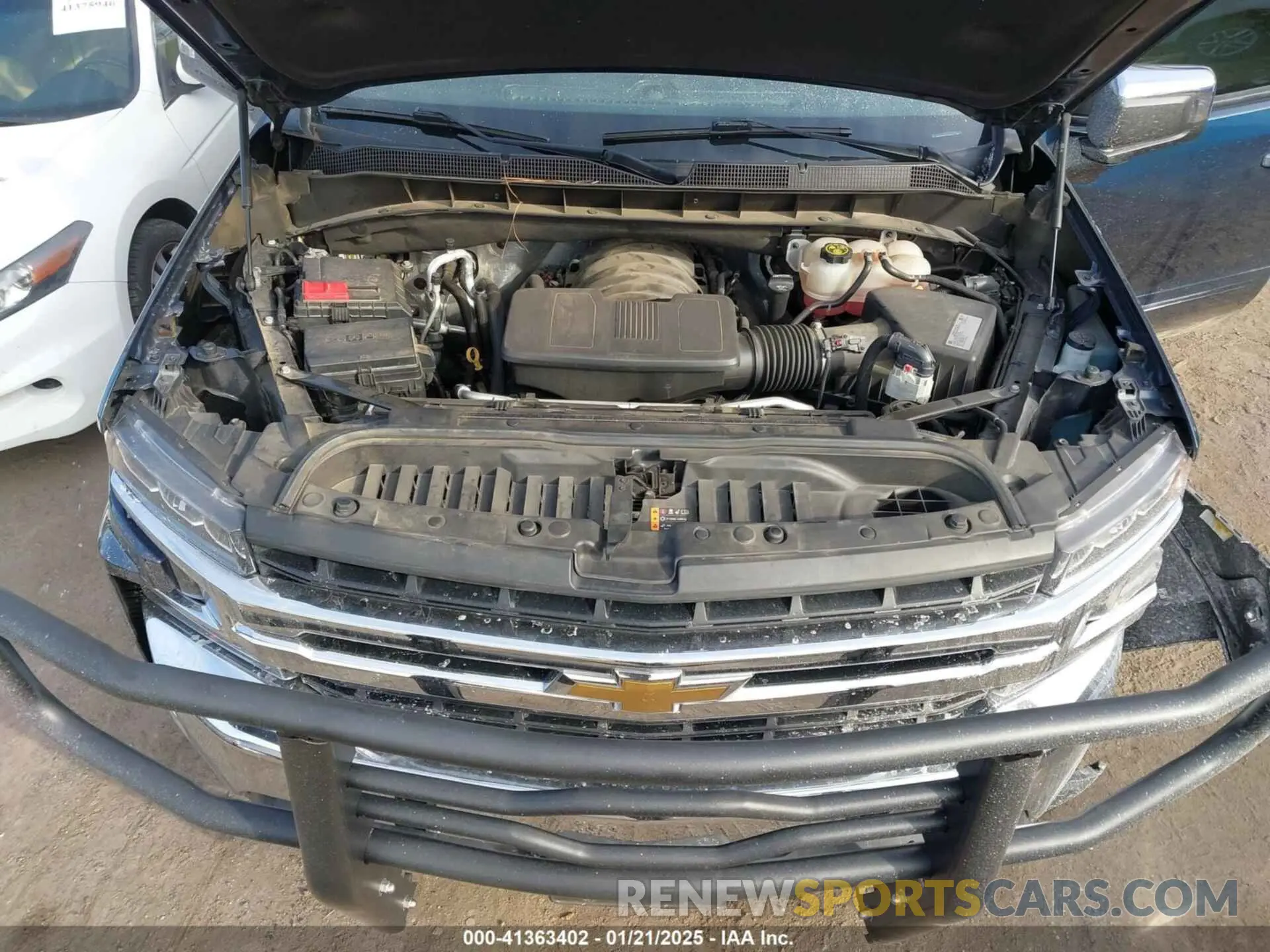 10 Photograph of a damaged car 1GCUYDED3LZ180975 CHEVROLET SILVERADO 1500 2020