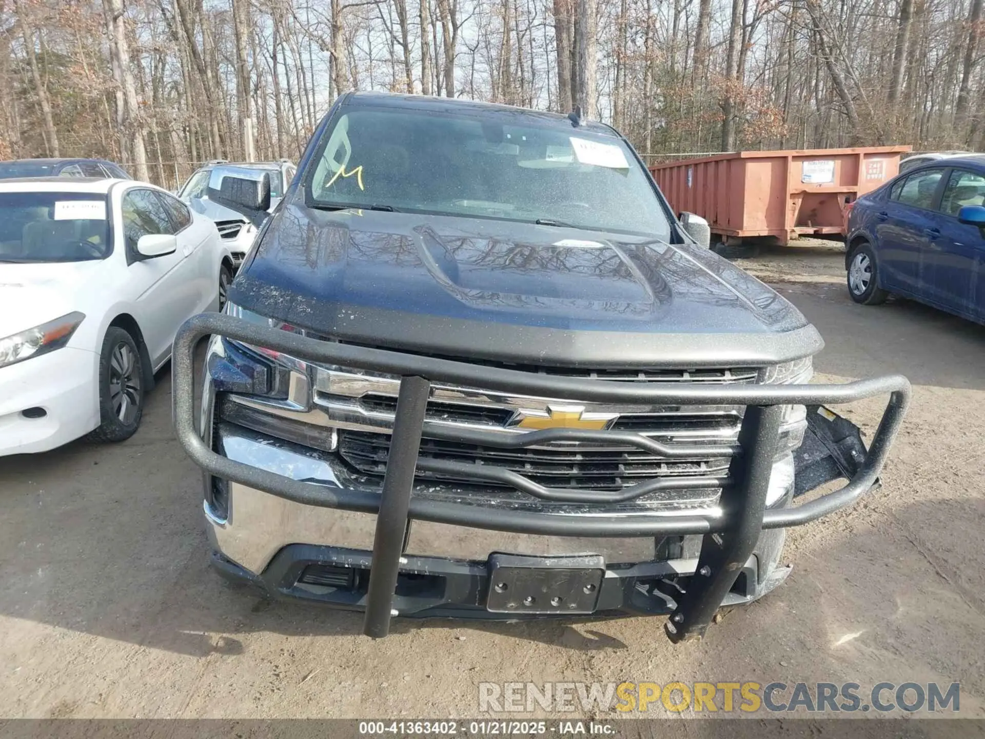 12 Photograph of a damaged car 1GCUYDED3LZ180975 CHEVROLET SILVERADO 1500 2020