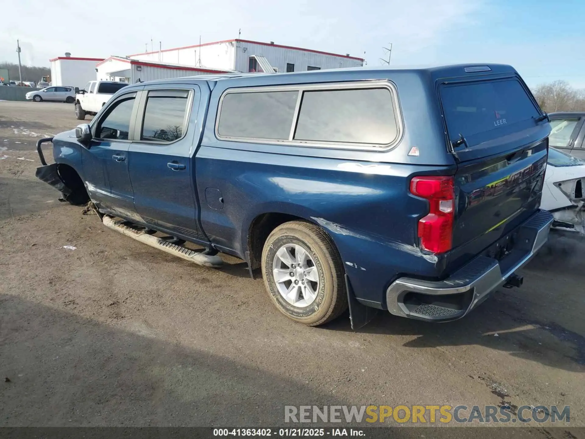 3 Photograph of a damaged car 1GCUYDED3LZ180975 CHEVROLET SILVERADO 1500 2020