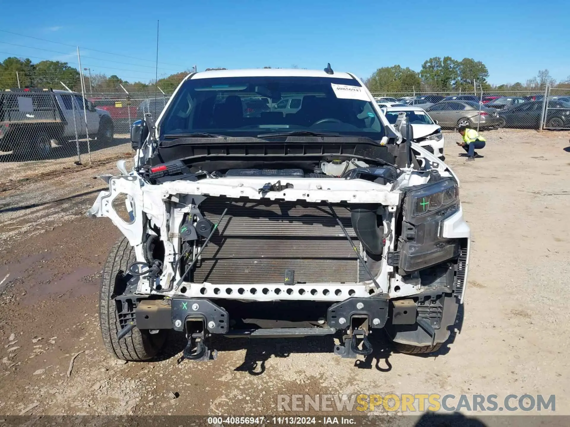 12 Photograph of a damaged car 1GCUYDED3LZ251219 CHEVROLET SILVERADO 1500 2020