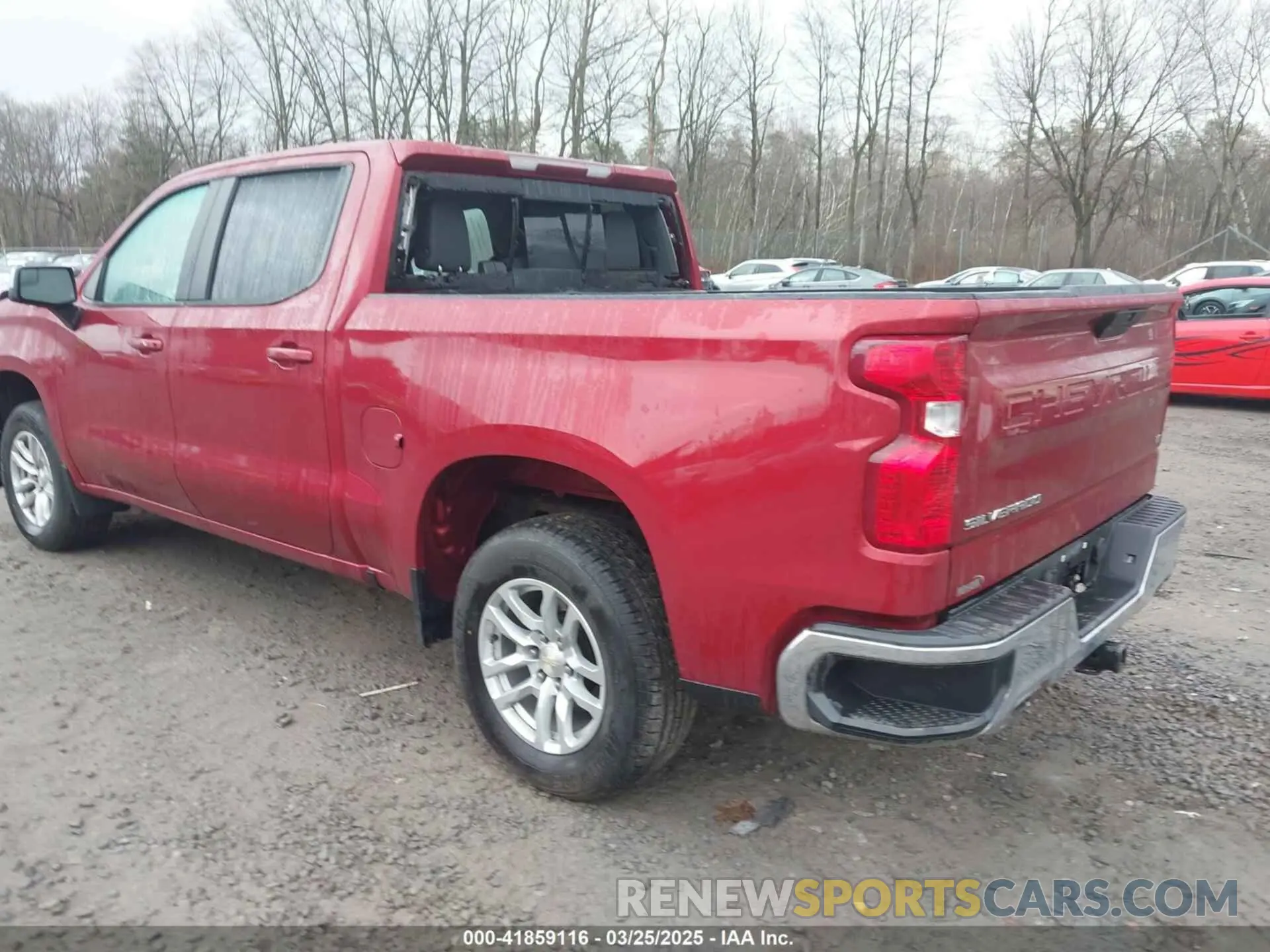 3 Photograph of a damaged car 1GCUYDED4LZ316899 CHEVROLET SILVERADO 1500 2020