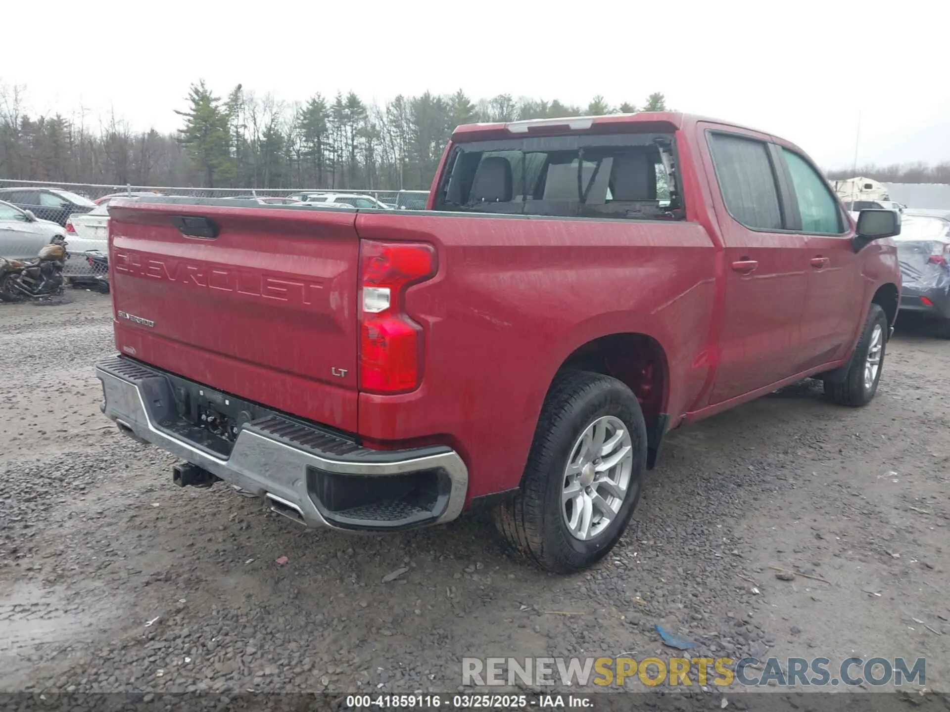 4 Photograph of a damaged car 1GCUYDED4LZ316899 CHEVROLET SILVERADO 1500 2020