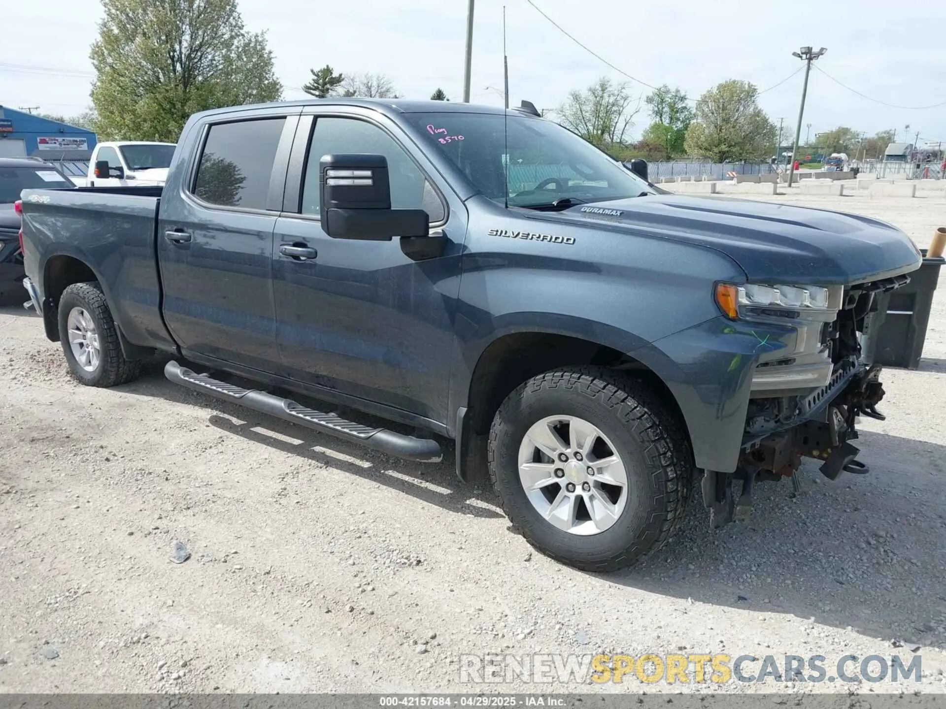 1 Фотография поврежденного автомобиля 1GCUYDET3LZ181454 CHEVROLET SILVERADO 1500 2020
