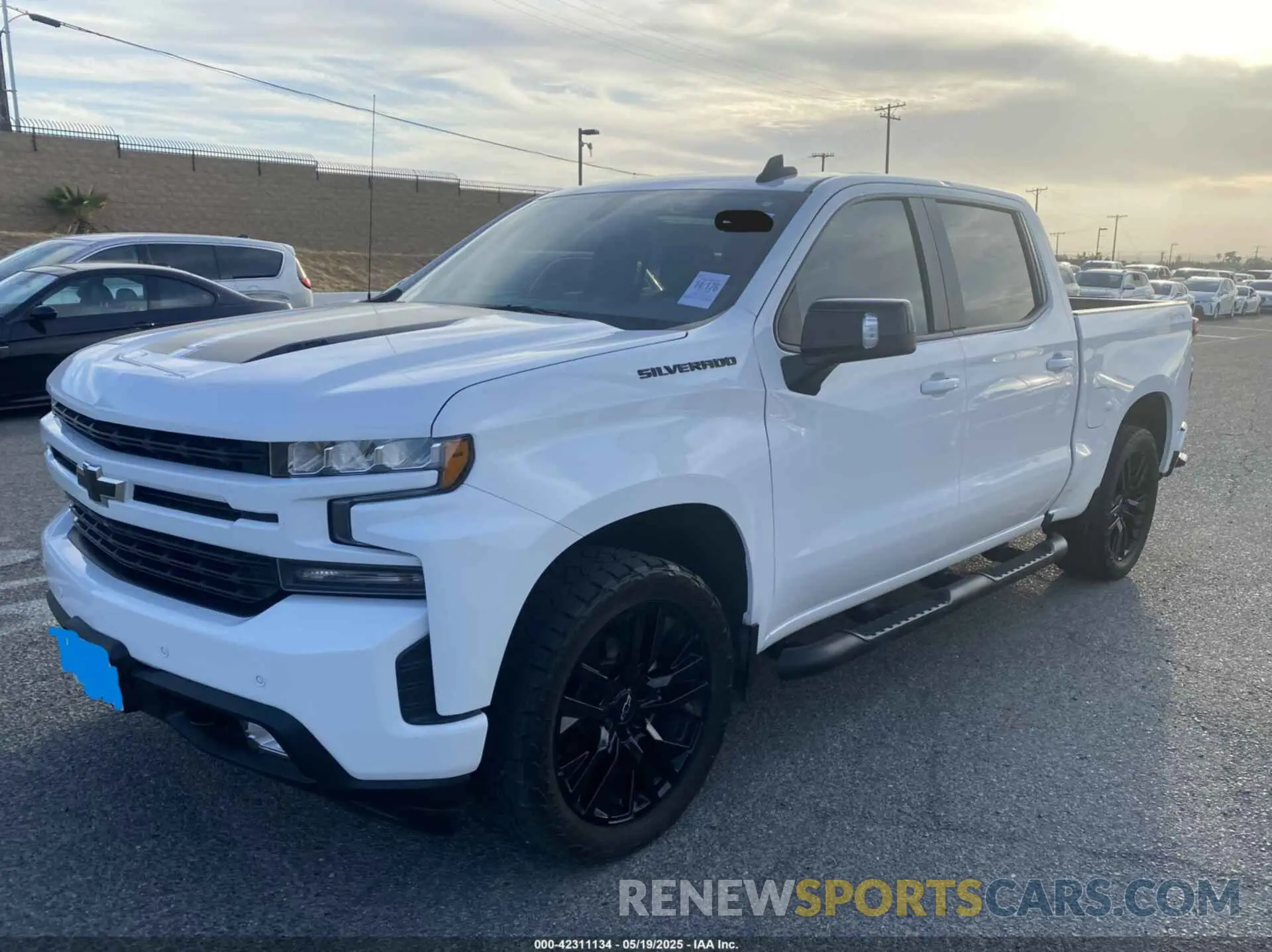 2 Photograph of a damaged car 1GCUYEEL8LZ230024 CHEVROLET SILVERADO 1500 2020