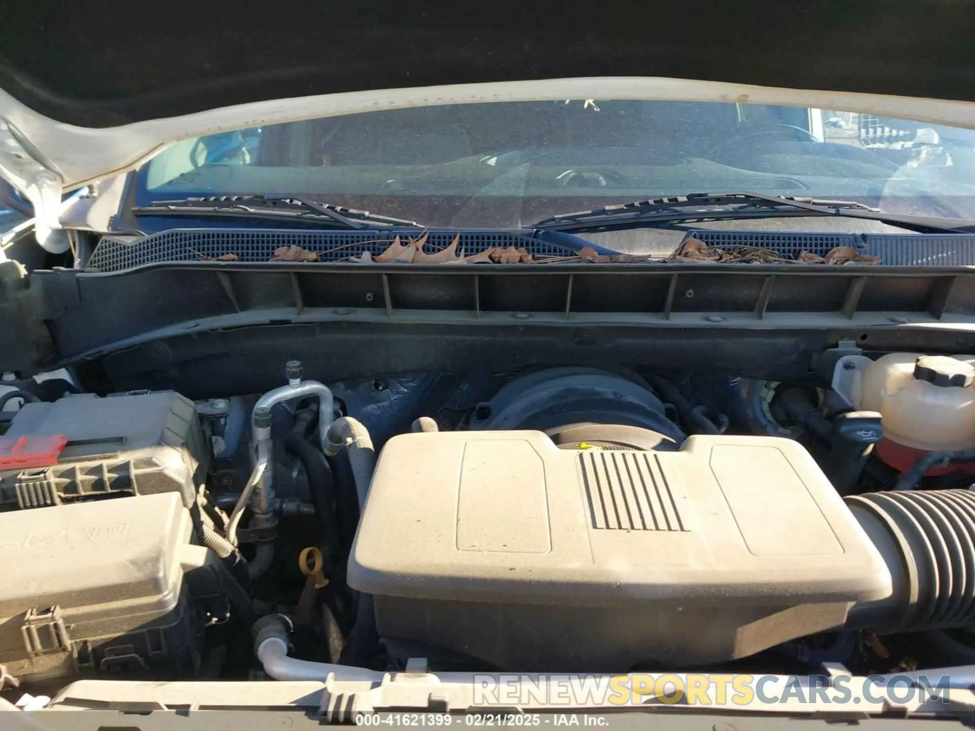 10 Фотография поврежденного автомобиля 1GCUYGEDXLZ177976 CHEVROLET SILVERADO 1500 2020