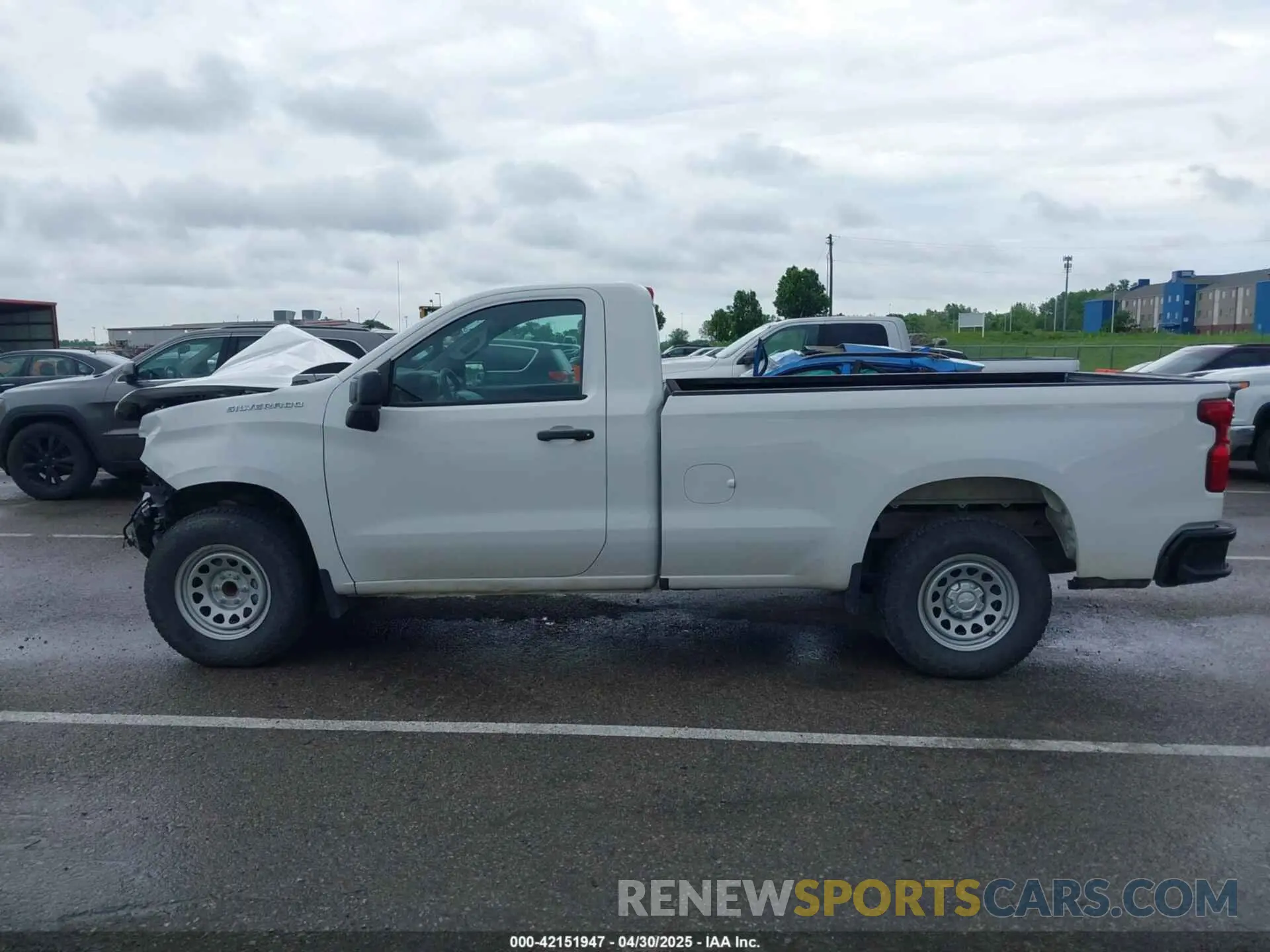 14 Photograph of a damaged car 3GCNWAEF8LG228206 CHEVROLET SILVERADO 1500 2020